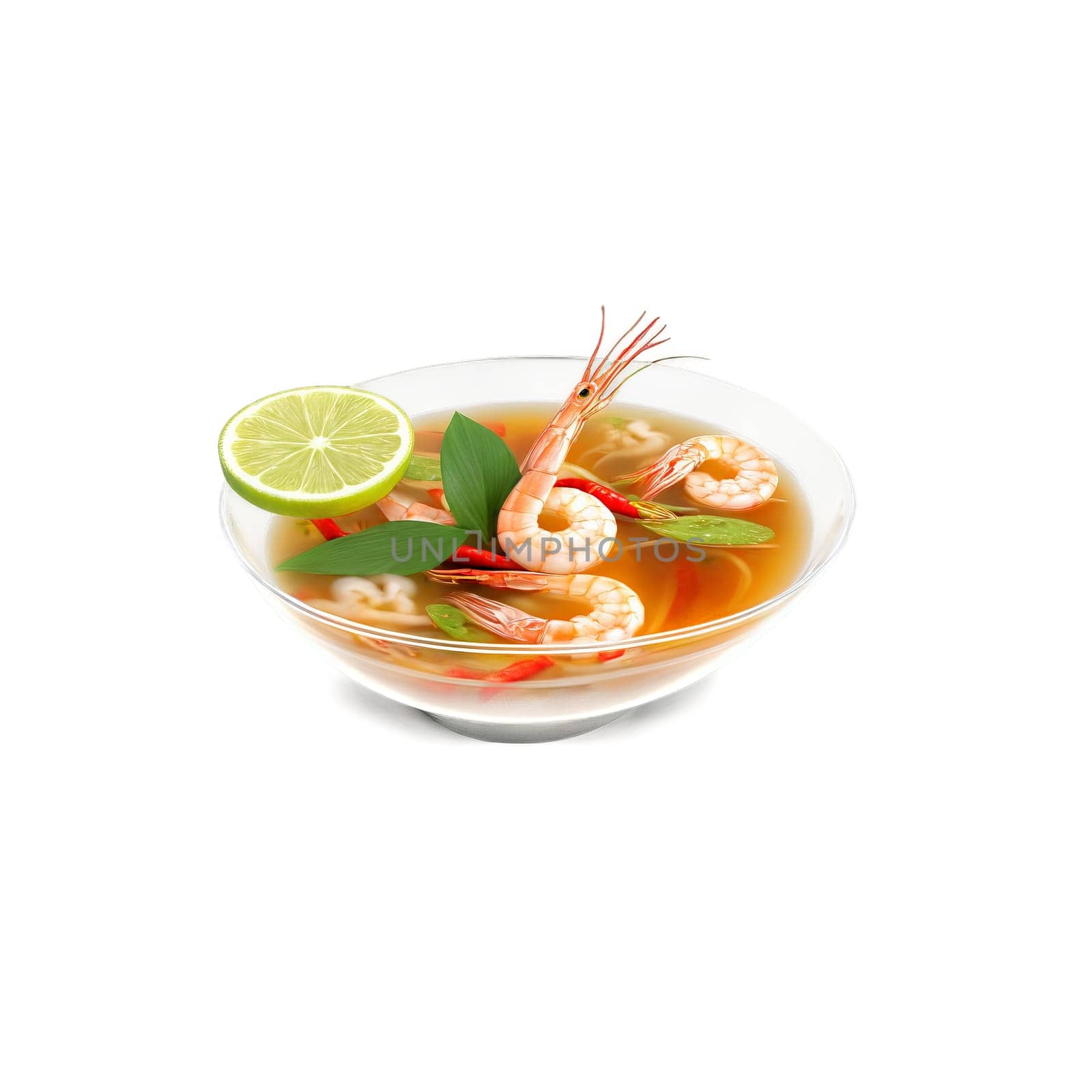 Food isolated on transparent background