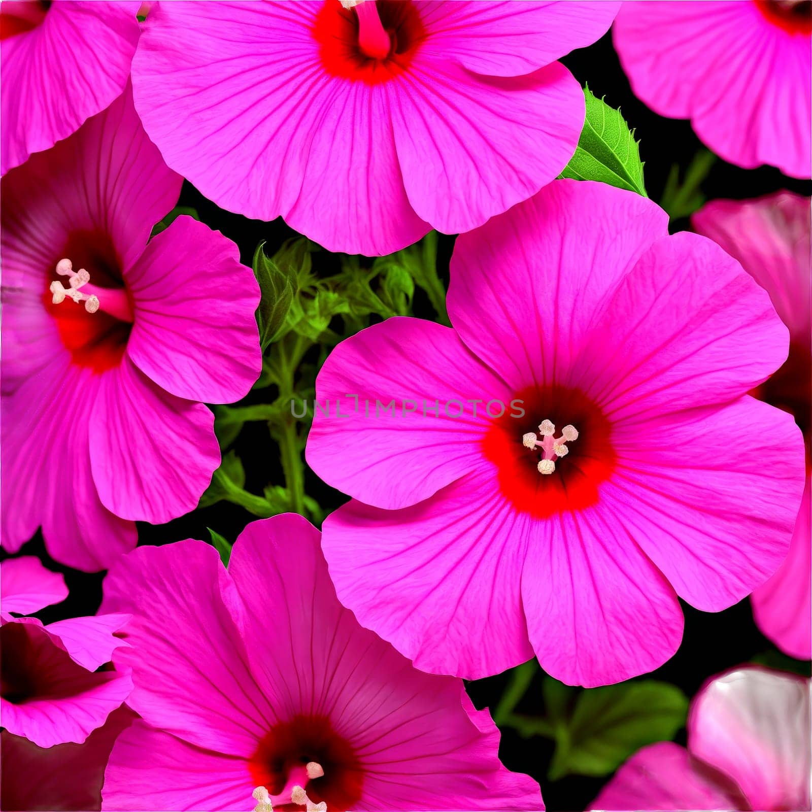 Flowers isolated on transparent background