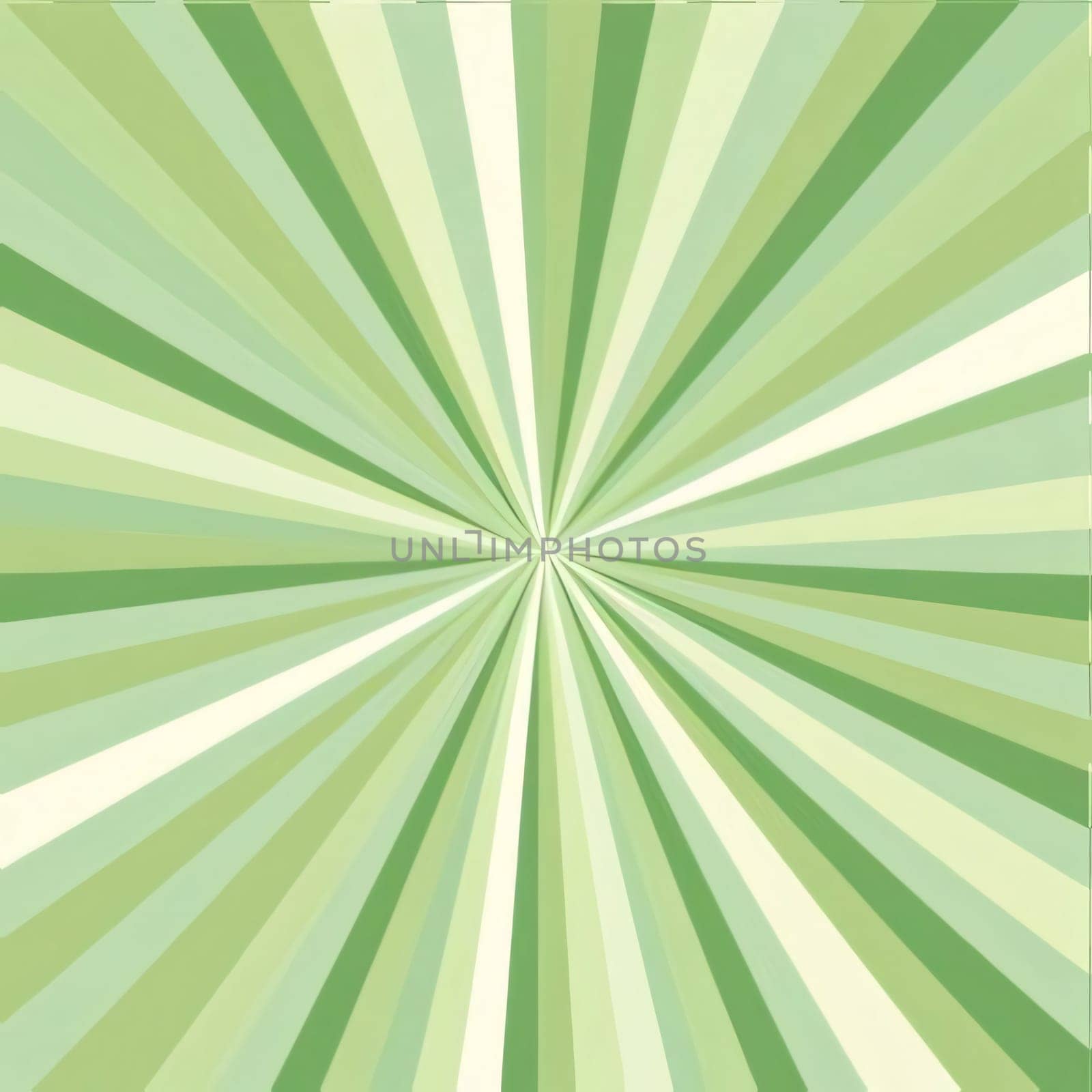 Abstract background design: Abstract green ray burst background. Vector illustration. Radial rays.