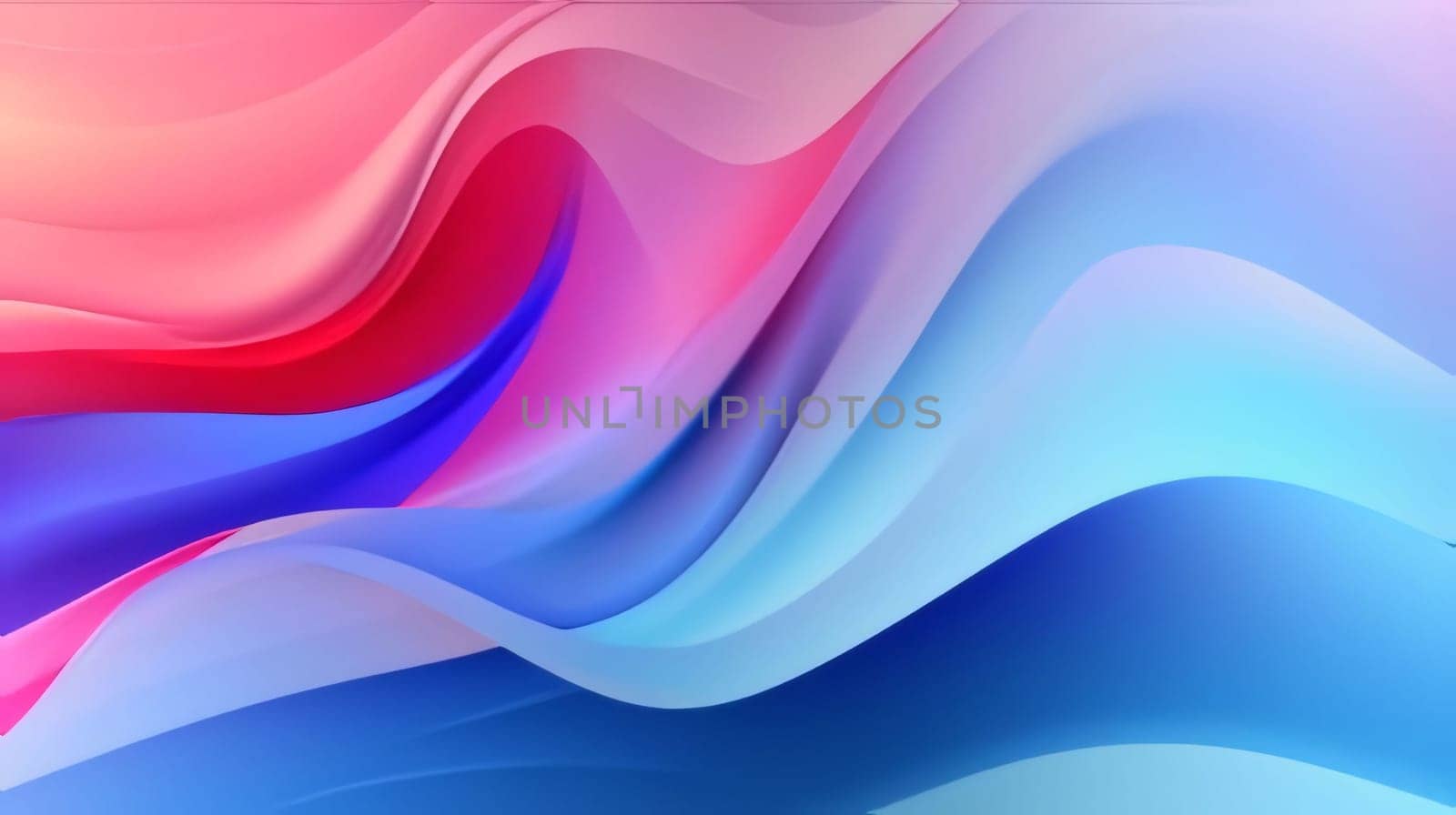 abstract colorful background with smooth lines in blue, pink and violet colors by ThemesS