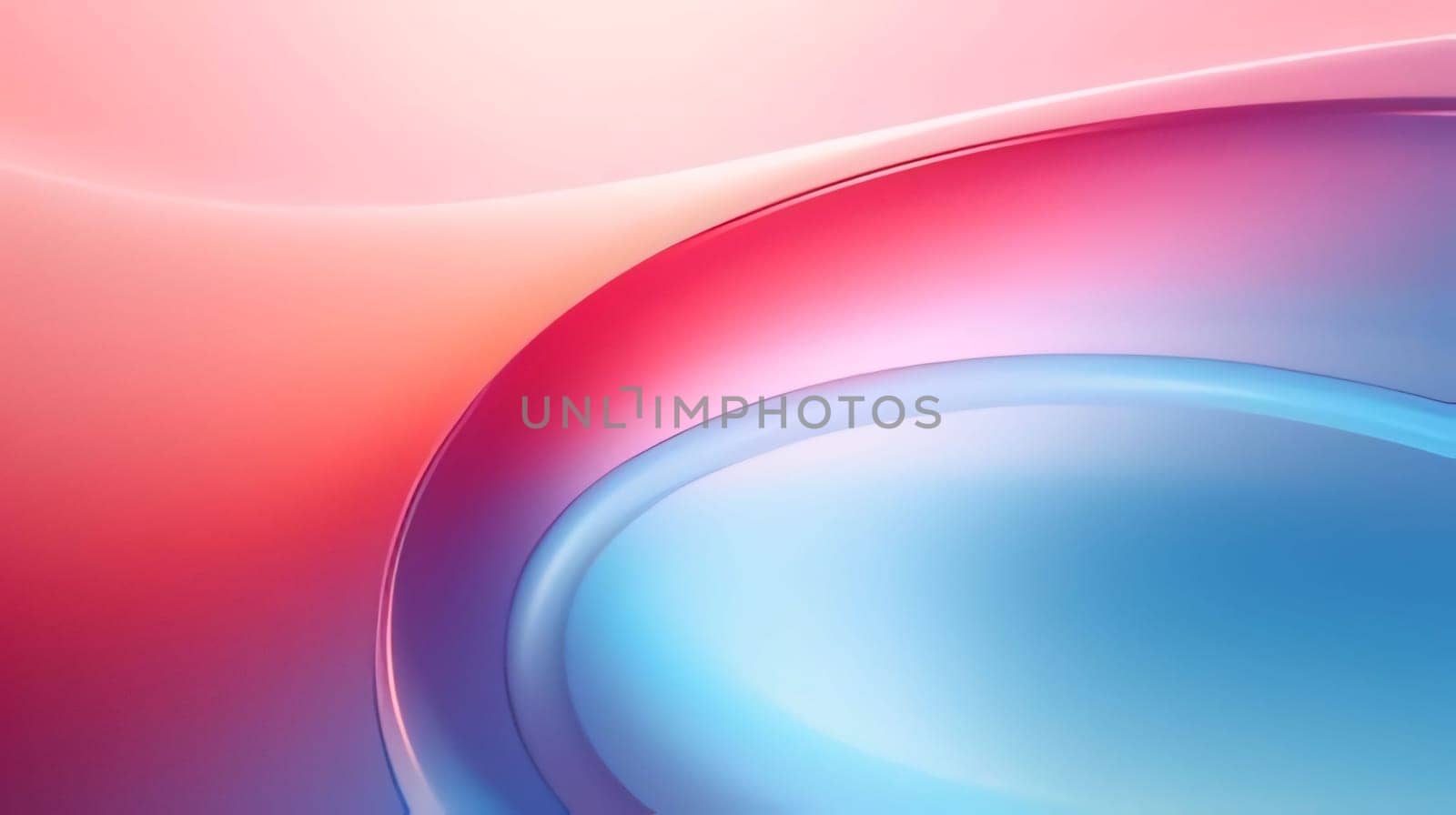 abstract background with smooth lines in pink and blue colors, computer generated images by ThemesS