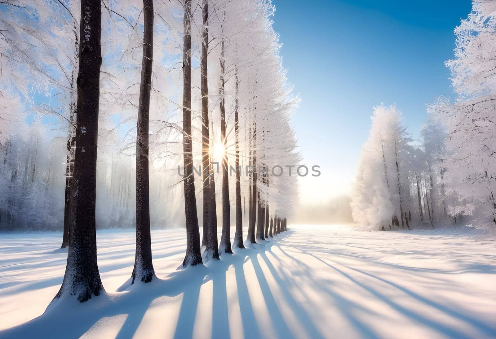 Frosty Trails: Exploring the Winter Landscape by Petrichor