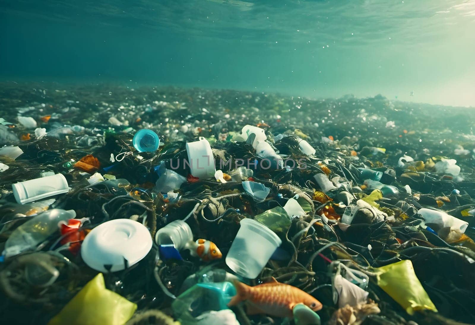 Beneath the Surface: Exploring Underwater Plastic Pollution by Petrichor