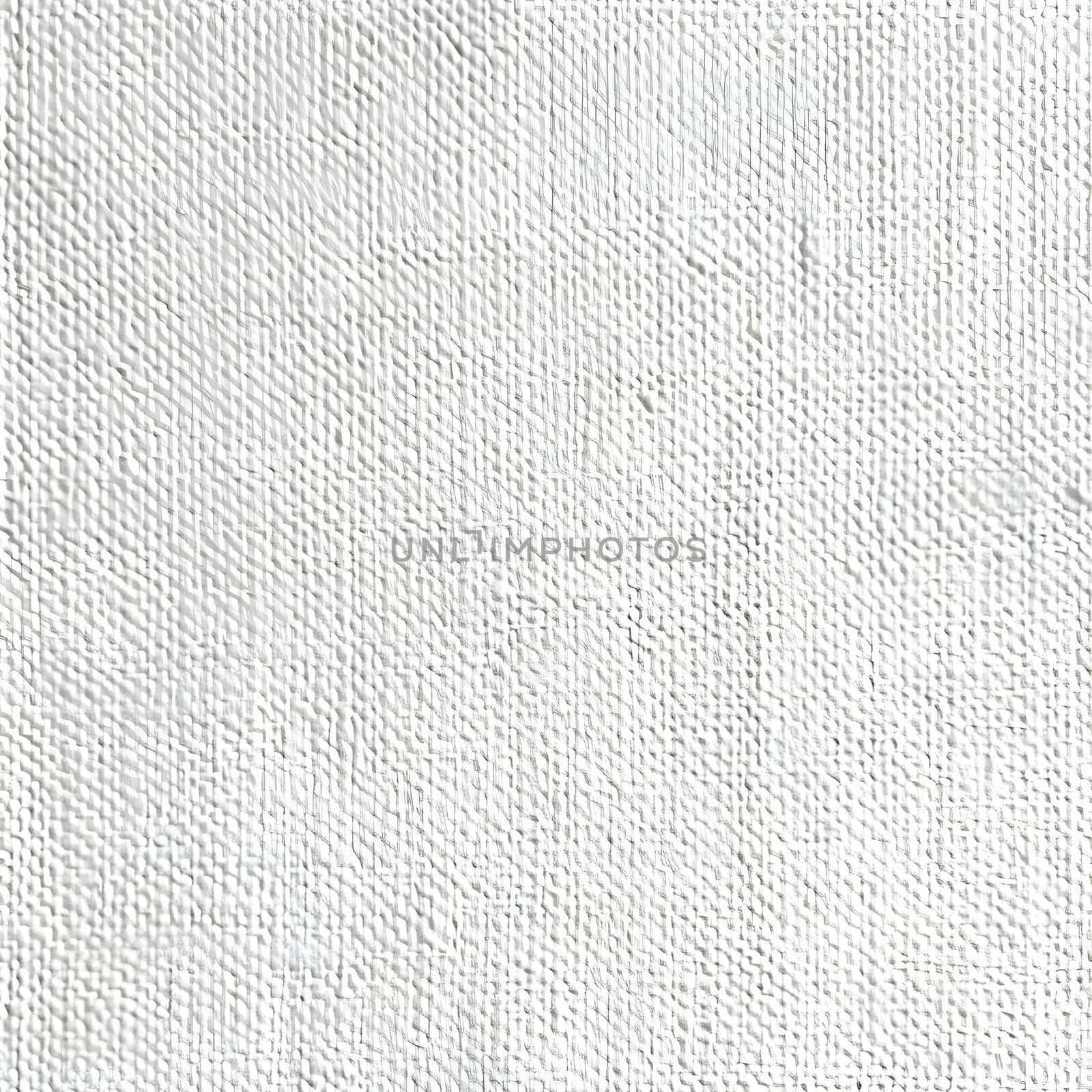 A close up of a white textile fabric texture with a subtle grey rectangular pattern resembling wood or concrete flooring, set against a beige background