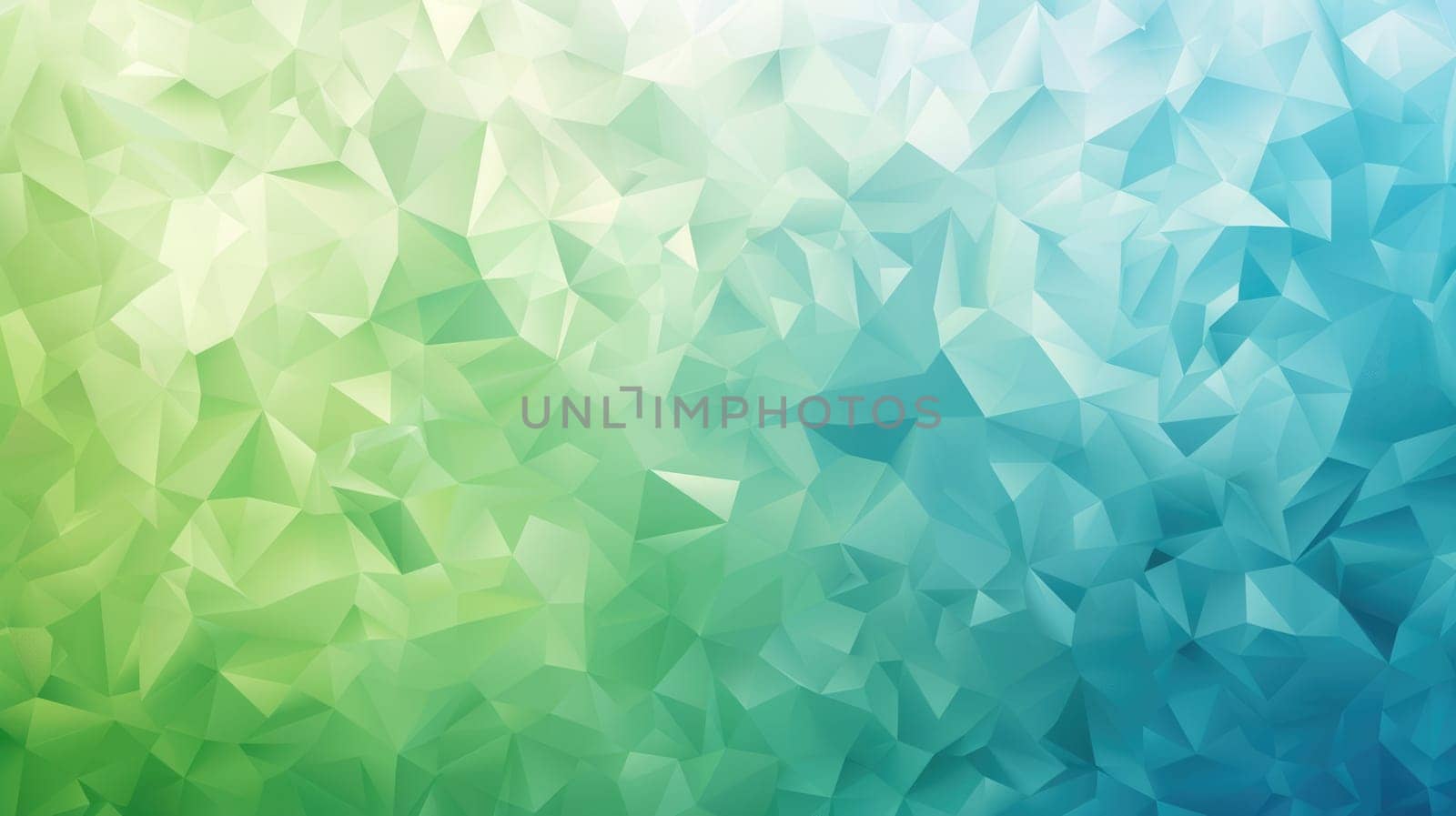 A blue and green polygonal background. AIG51A.