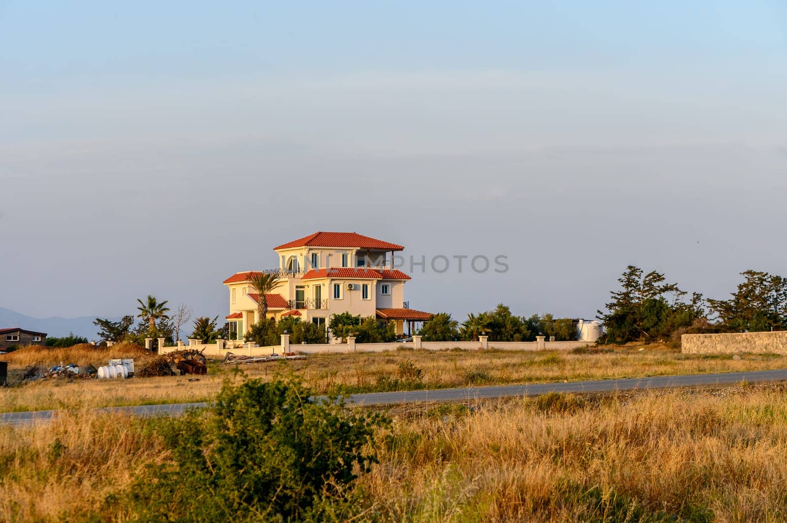 white house in Cypriot style by Mixa74