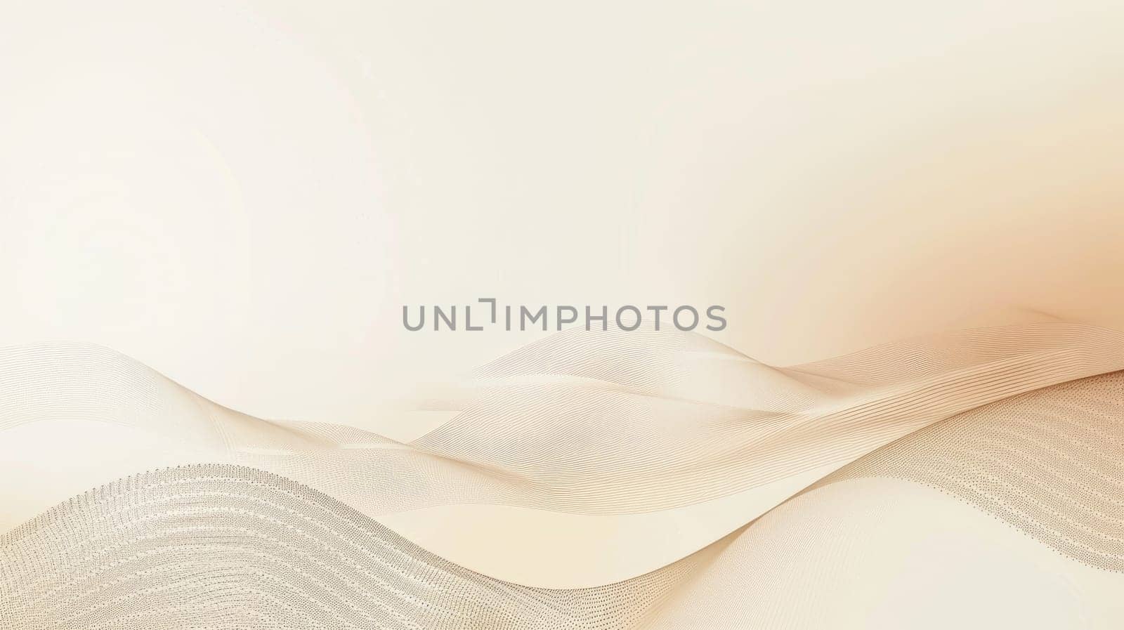 A simple beige background with a glowing wave. AIG51A.
