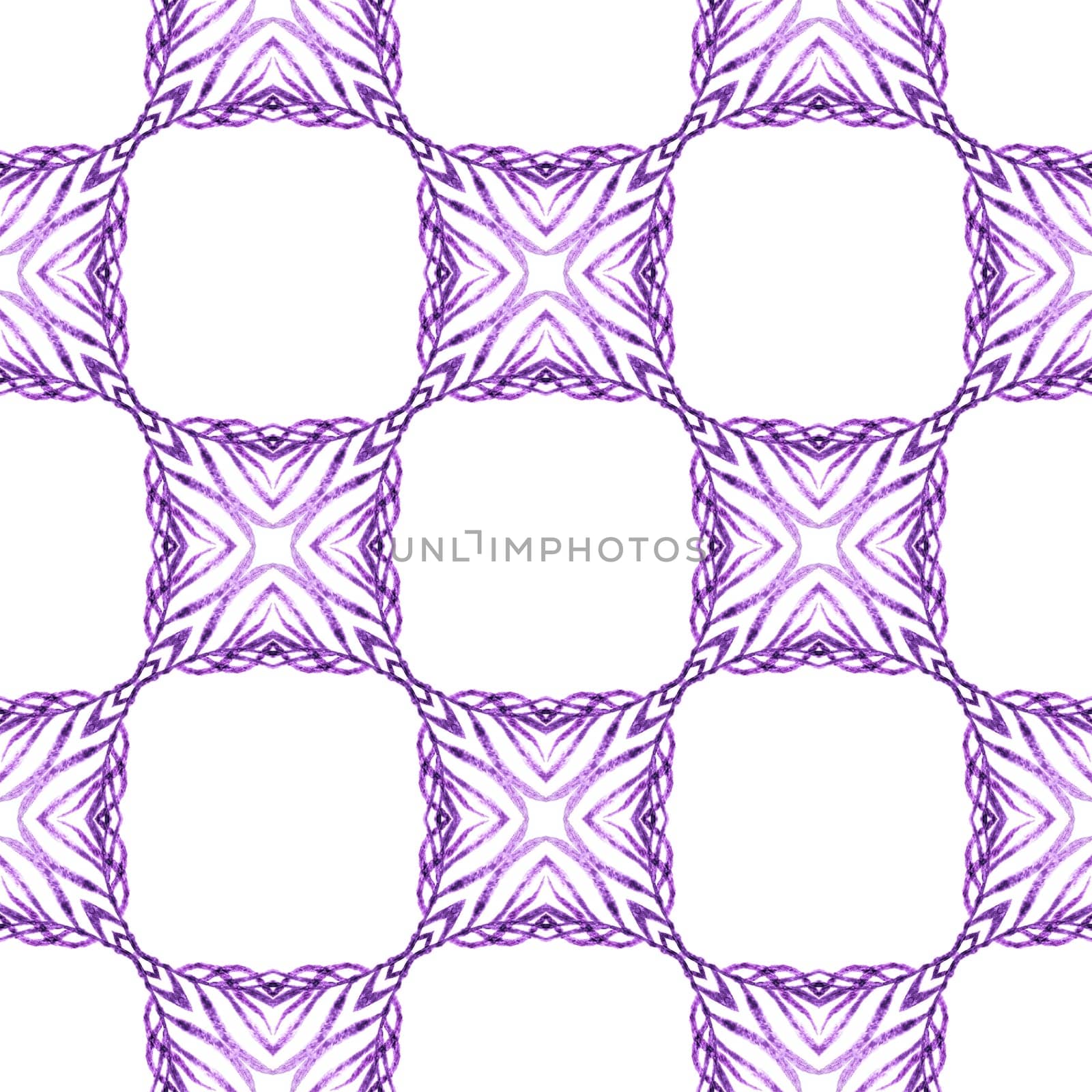 Tropical seamless pattern. Purple fetching boho by beginagain