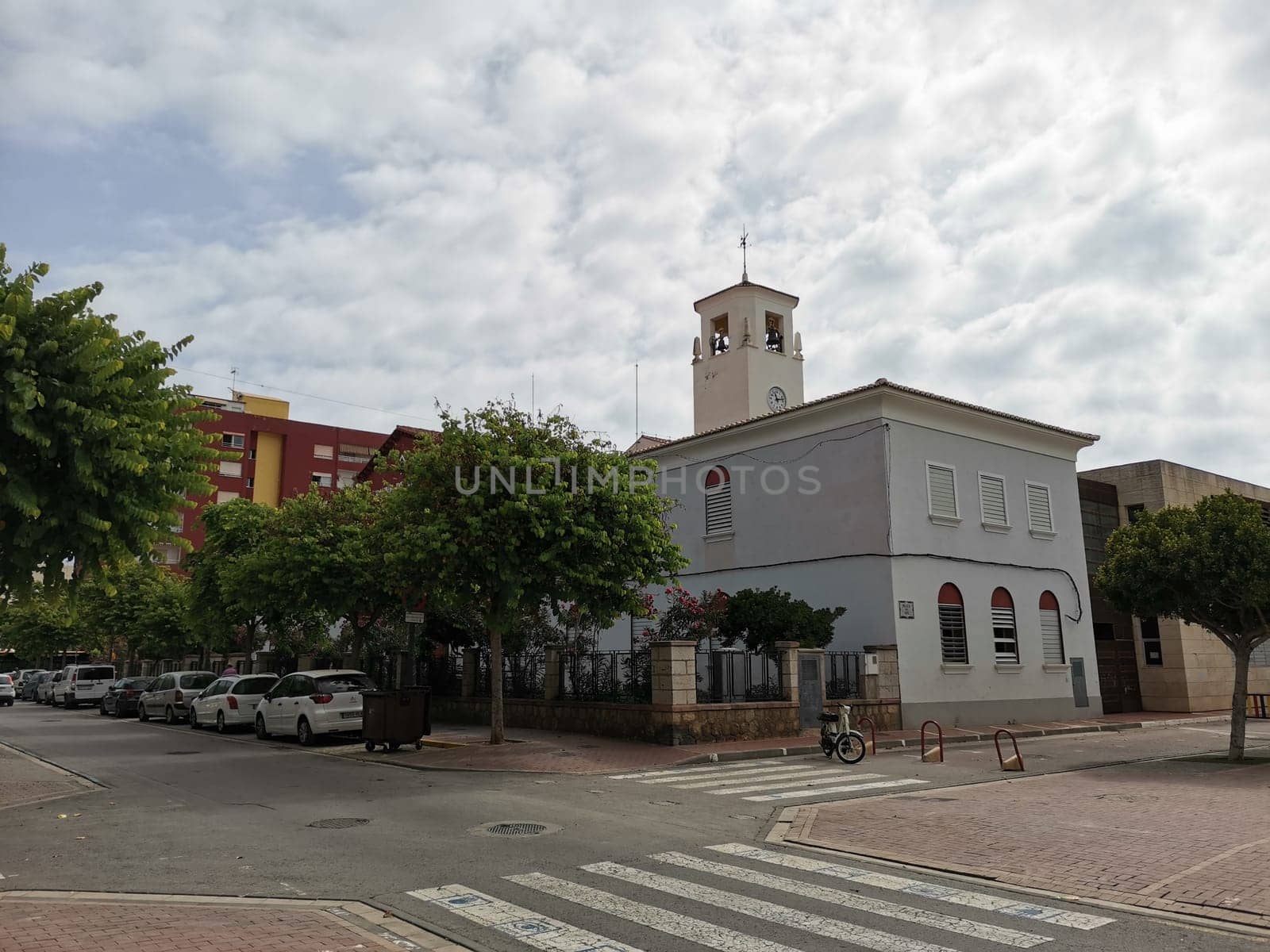 Begoña Theater and Our Lady of Carmen Parish in Puerto de Sagunto, Valencia