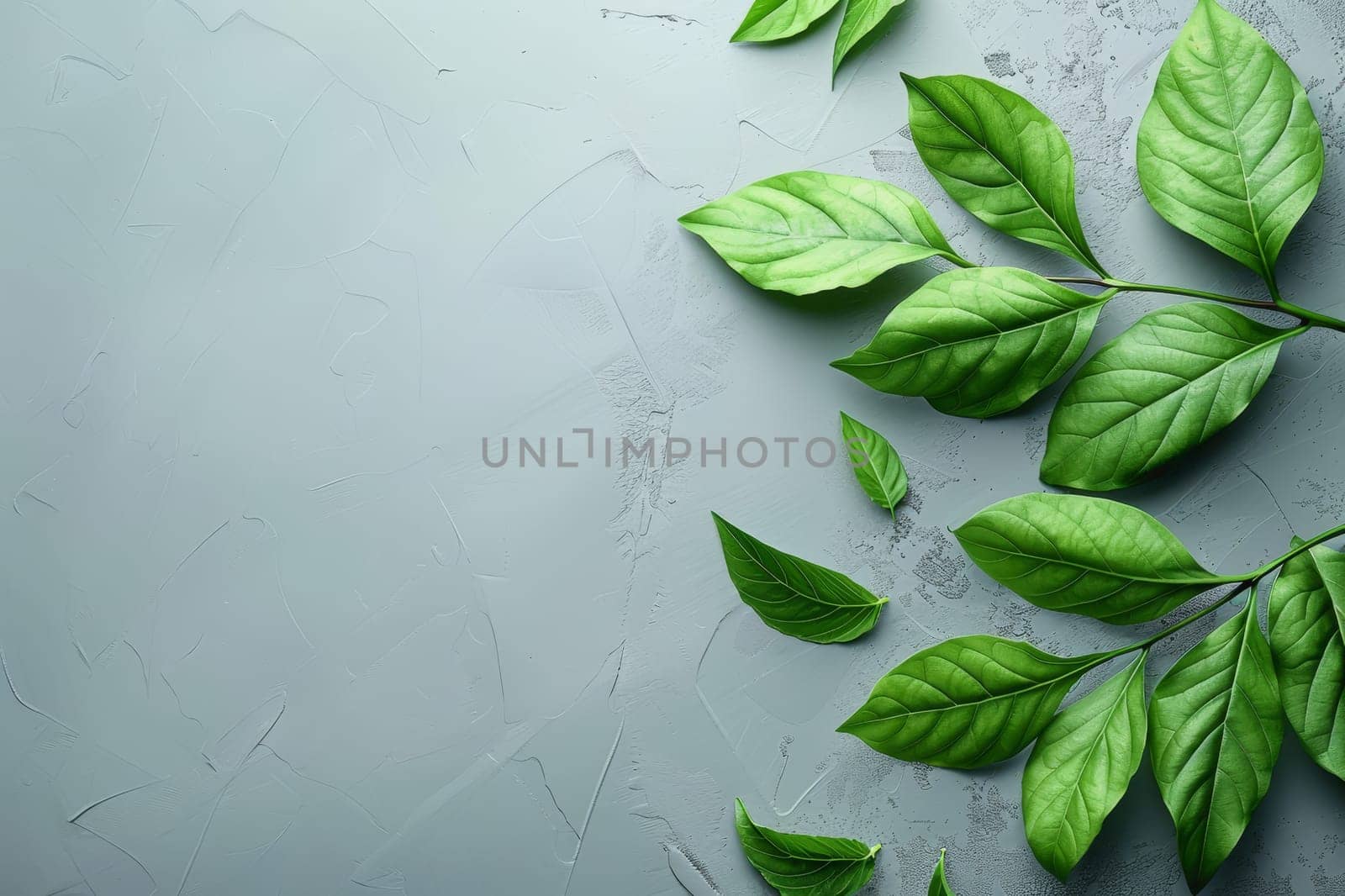 copy space background with green leaf,copy-space of add text, product and Advertising media.