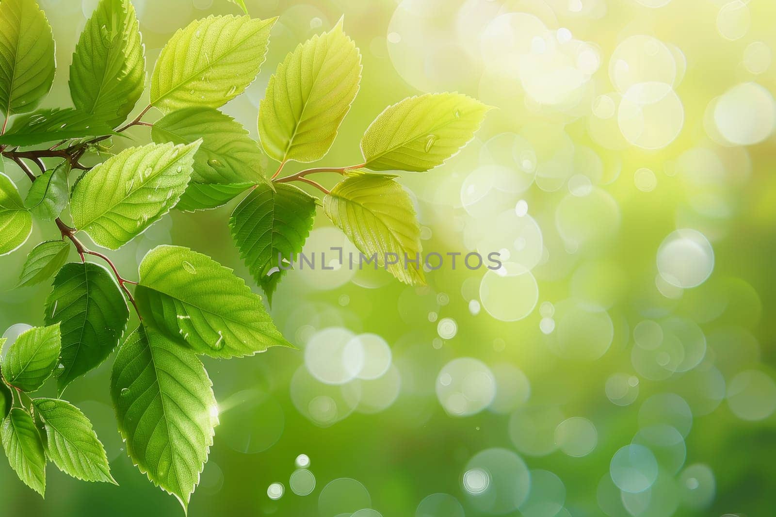 copy space background with green leaf,copy-space of add text, product and Advertising media by Manastrong
