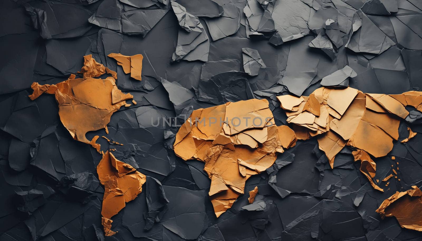 World map - abstract background. High quality photo