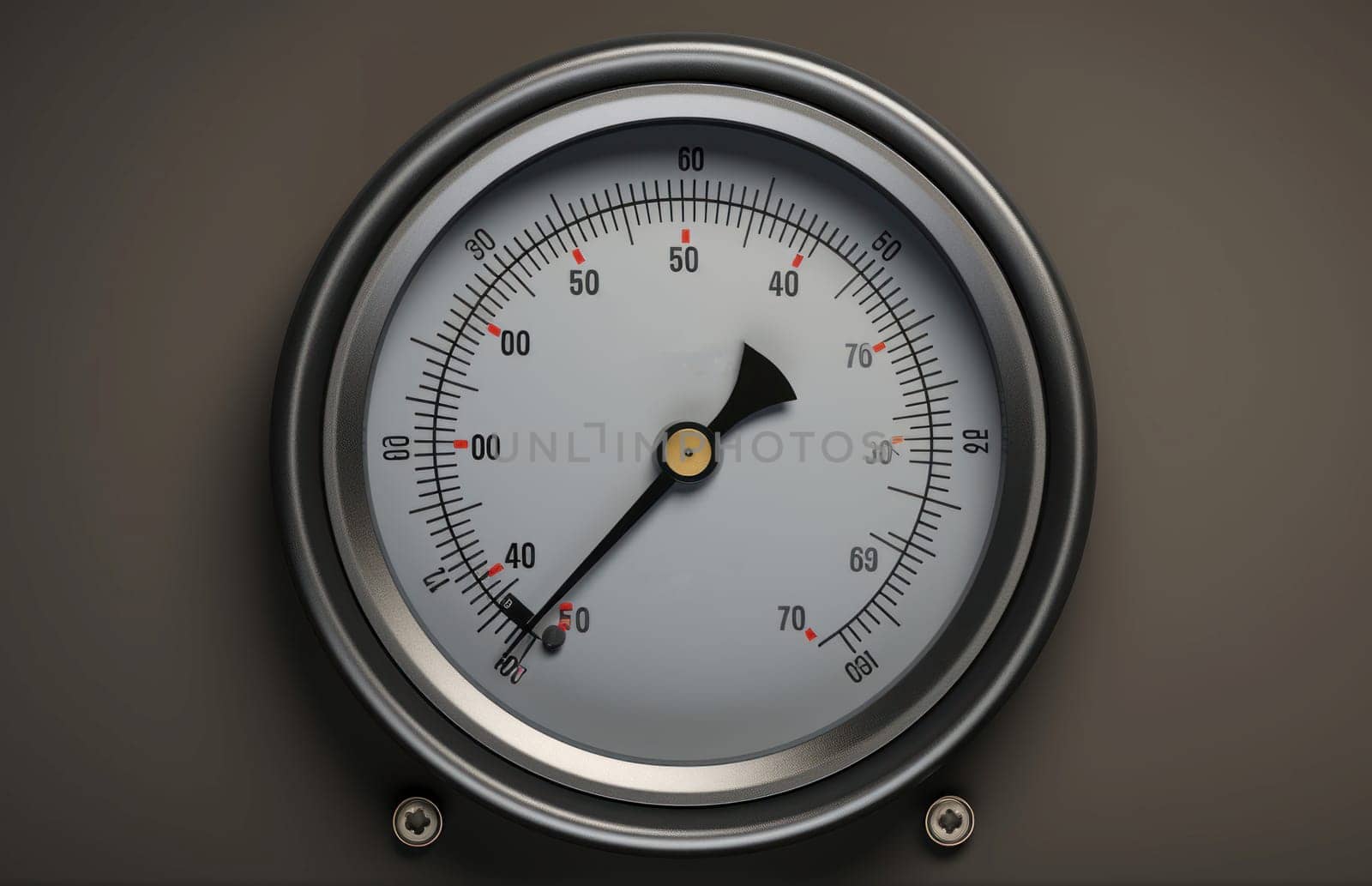 Circular Manometer pressure gauge background. Generate Ai by ylivdesign