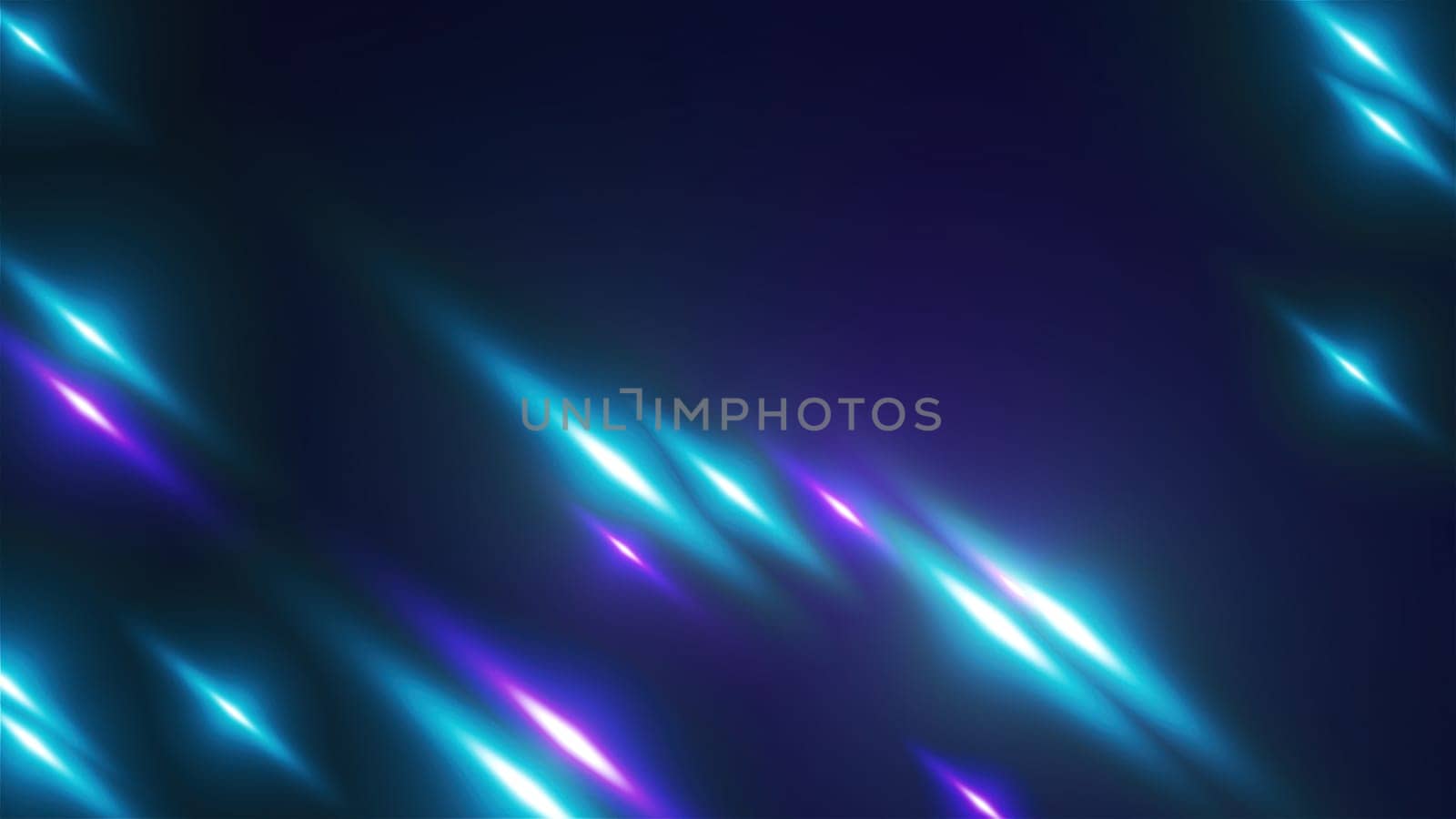 Beams Of Light Different Colours. Computer generated 3d render