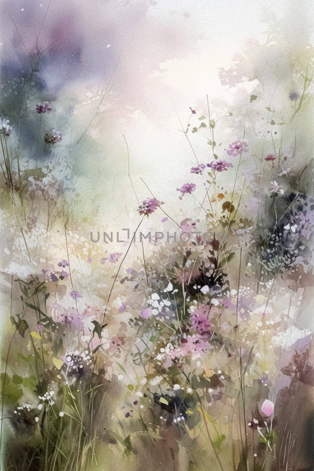 Oil fine art, romantic flowers in soft pastel colours, evoking a sense of tranquility and natural floral beauty, printable art design idea