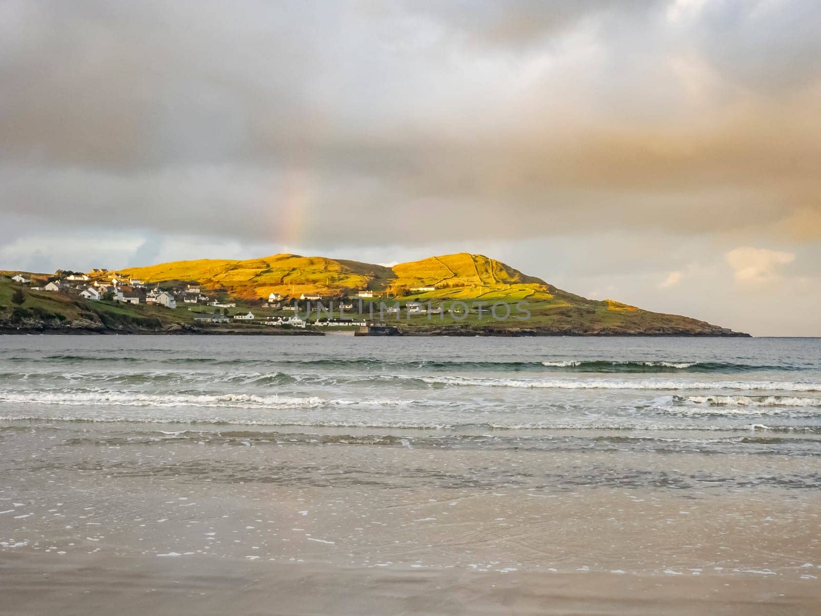 Beautiful rainbow at Portnoo Narin beach in County Donegal - Ireland. by TLC_Automation