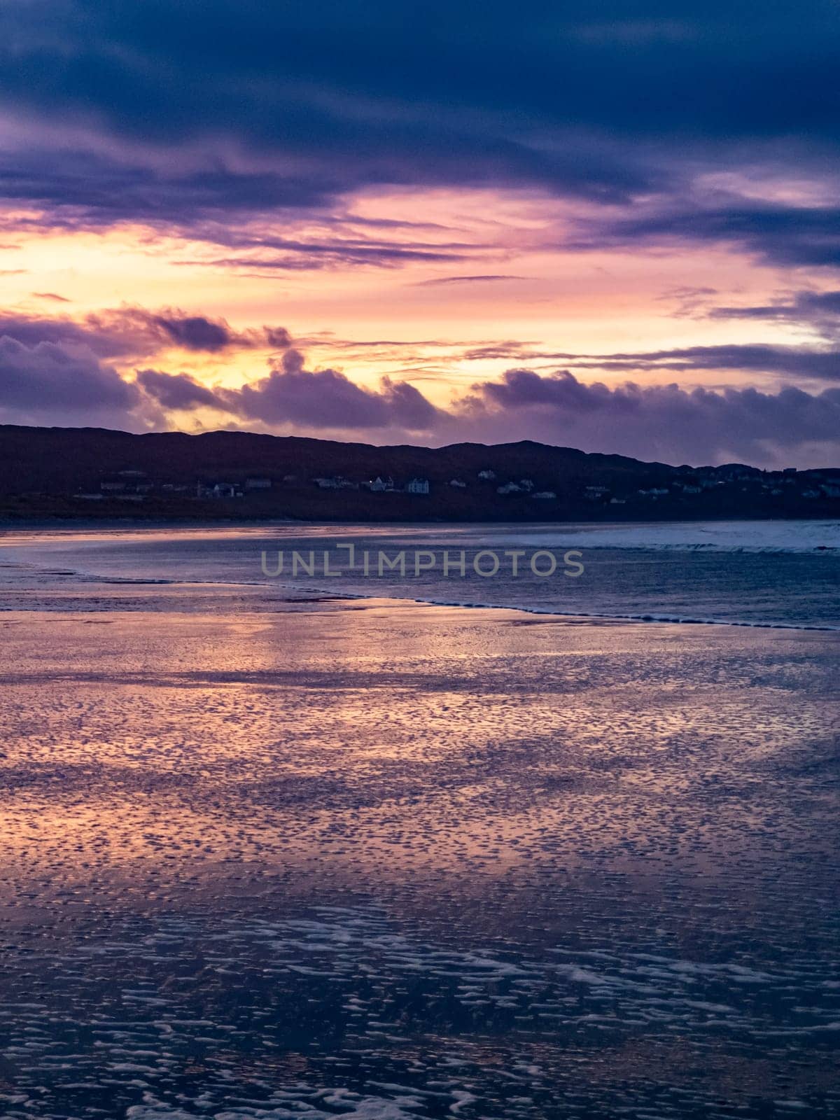 Beautiful sunset at Portnoo Narin beach in County Donegal - Ireland by TLC_Automation