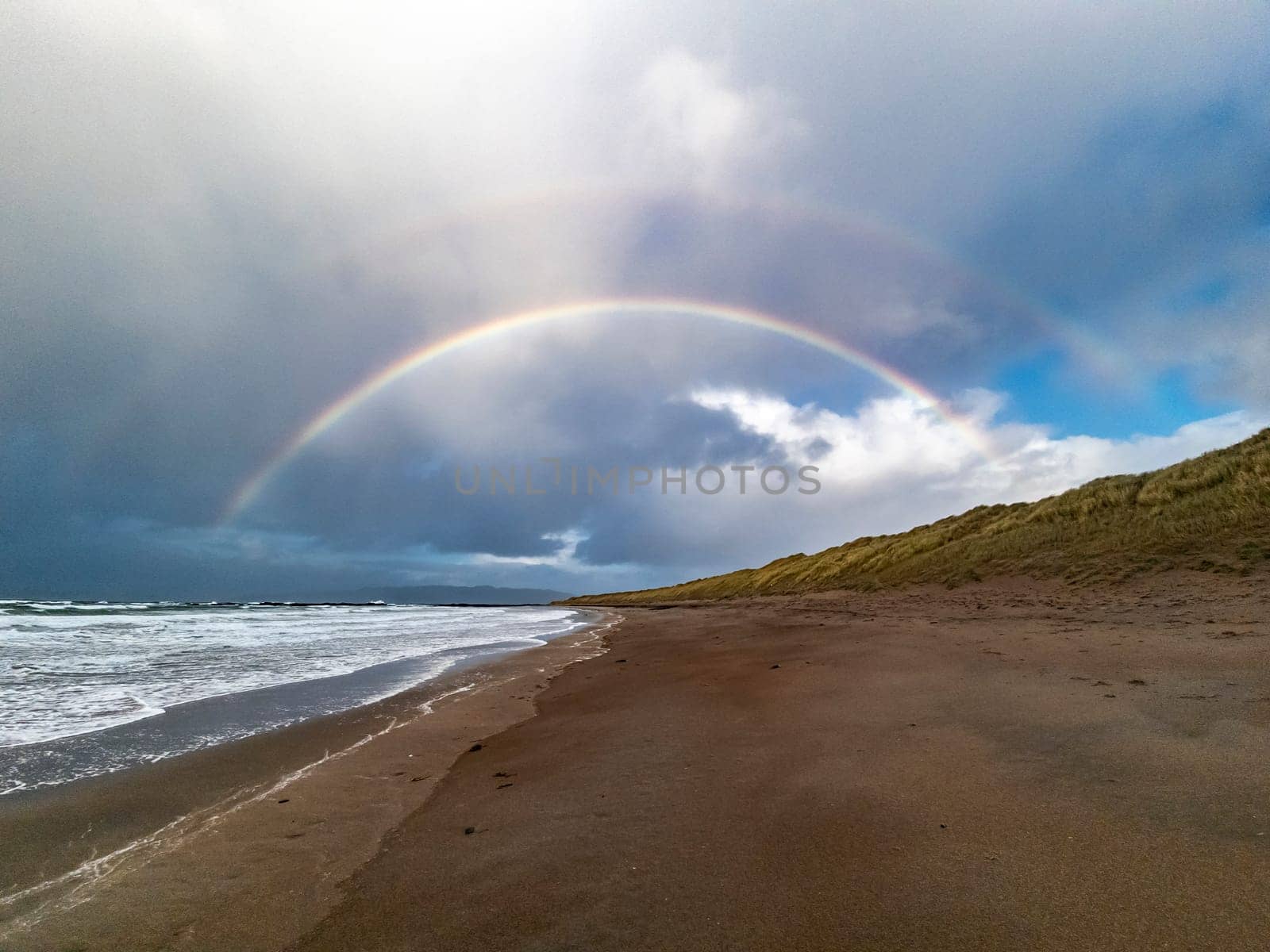 Beautiful rainbow at Portnoo Narin beach in County Donegal - Ireland by TLC_Automation