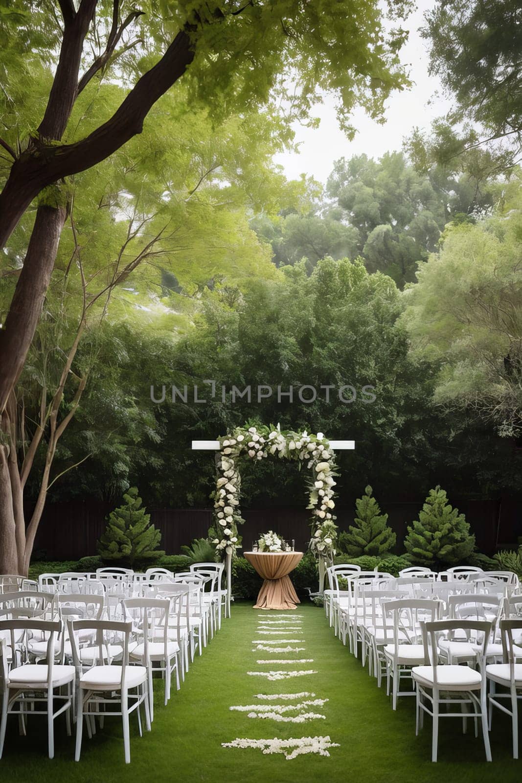 Perfect Venue for a Wedding: Minimalism and Celebration Under the Open Sky.
