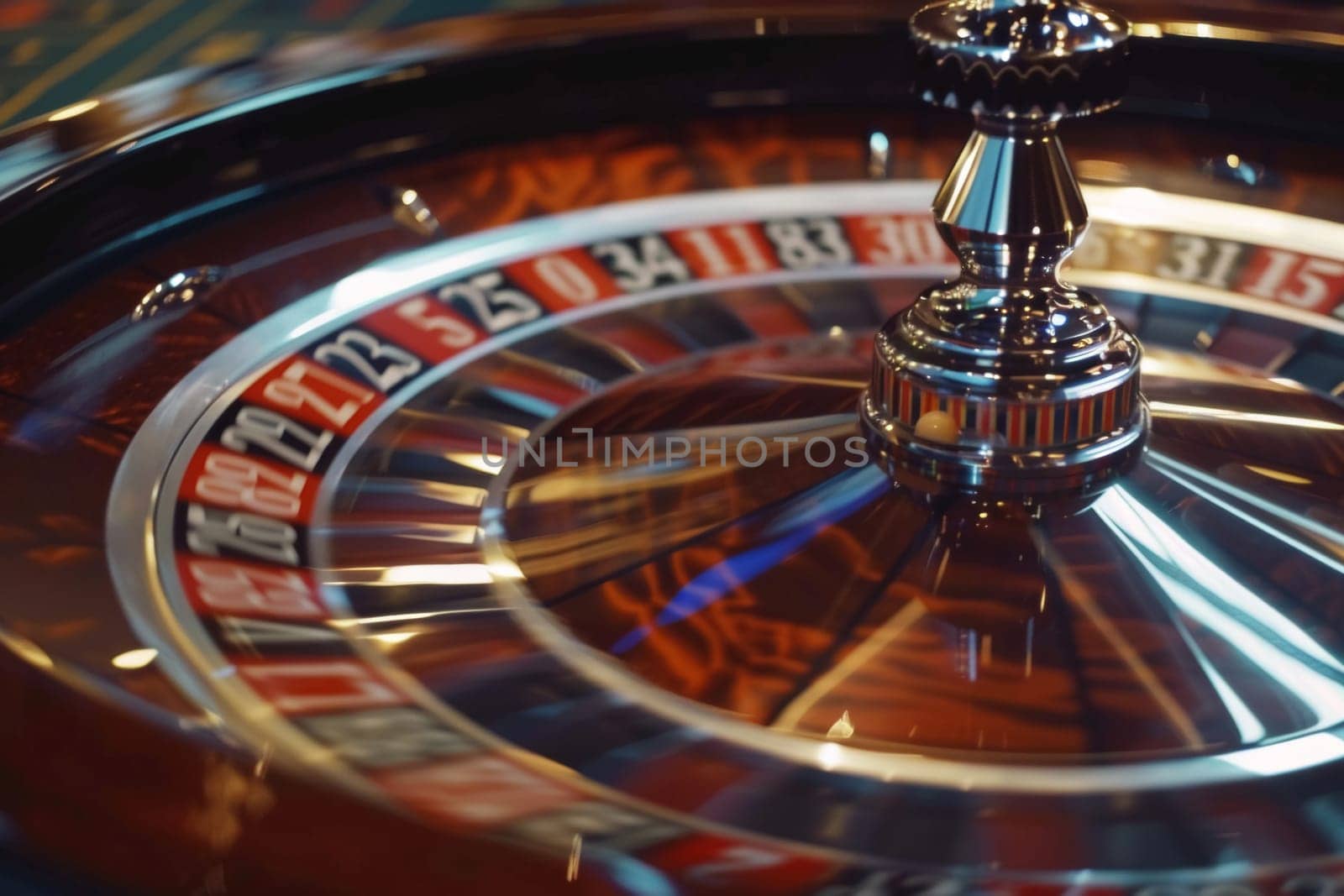 Roulette Wheel in Dynamic Spin by andreyz