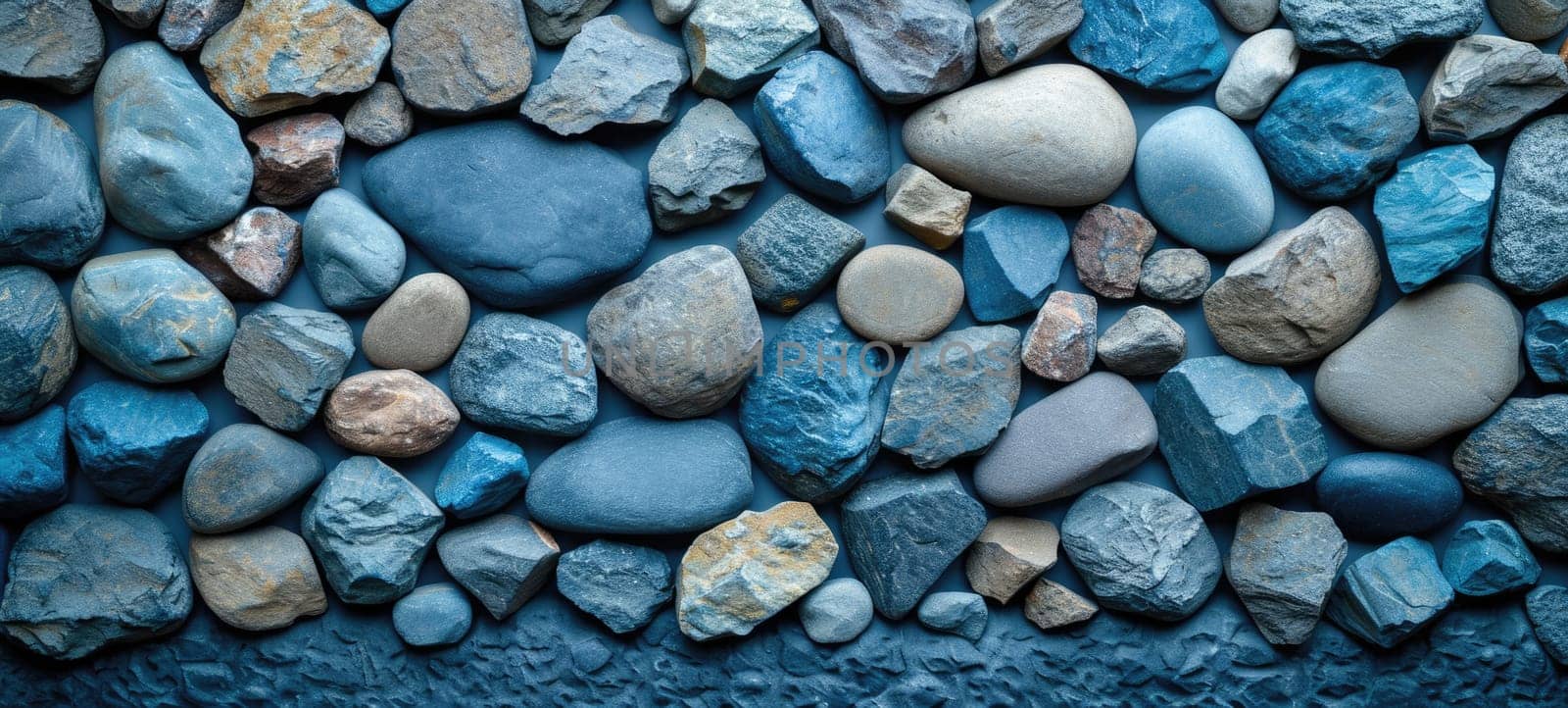 The pile of the multicolor of the marble and pebbles that can be used for decoration with many things like wall or floor and can be found anywhere that has used old fashioned decoration style. AIGX01.