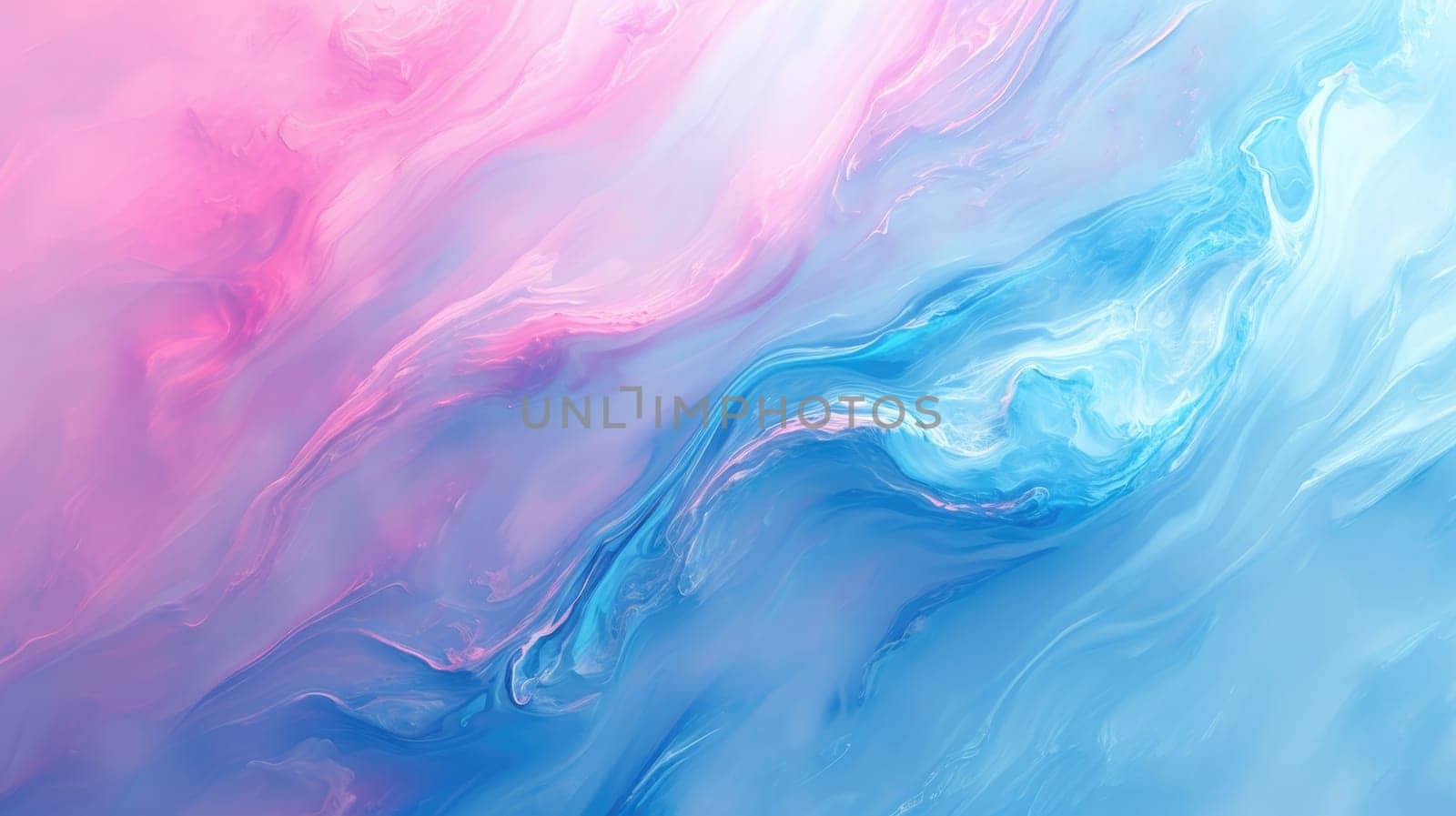 The abstract picture of the two colours between blue and pink colour that has been mixing with each other in the form of the ink or liquid to become beautifully view of this abstract picture. AIGX01.
