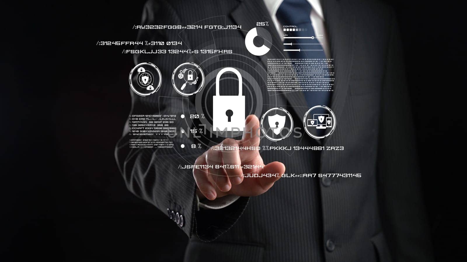 Business person explore the core of cyber security. Delve into cyber protection methods, cyber threats, and bolster cyber security stance. Essential for navigating the security age FaaS