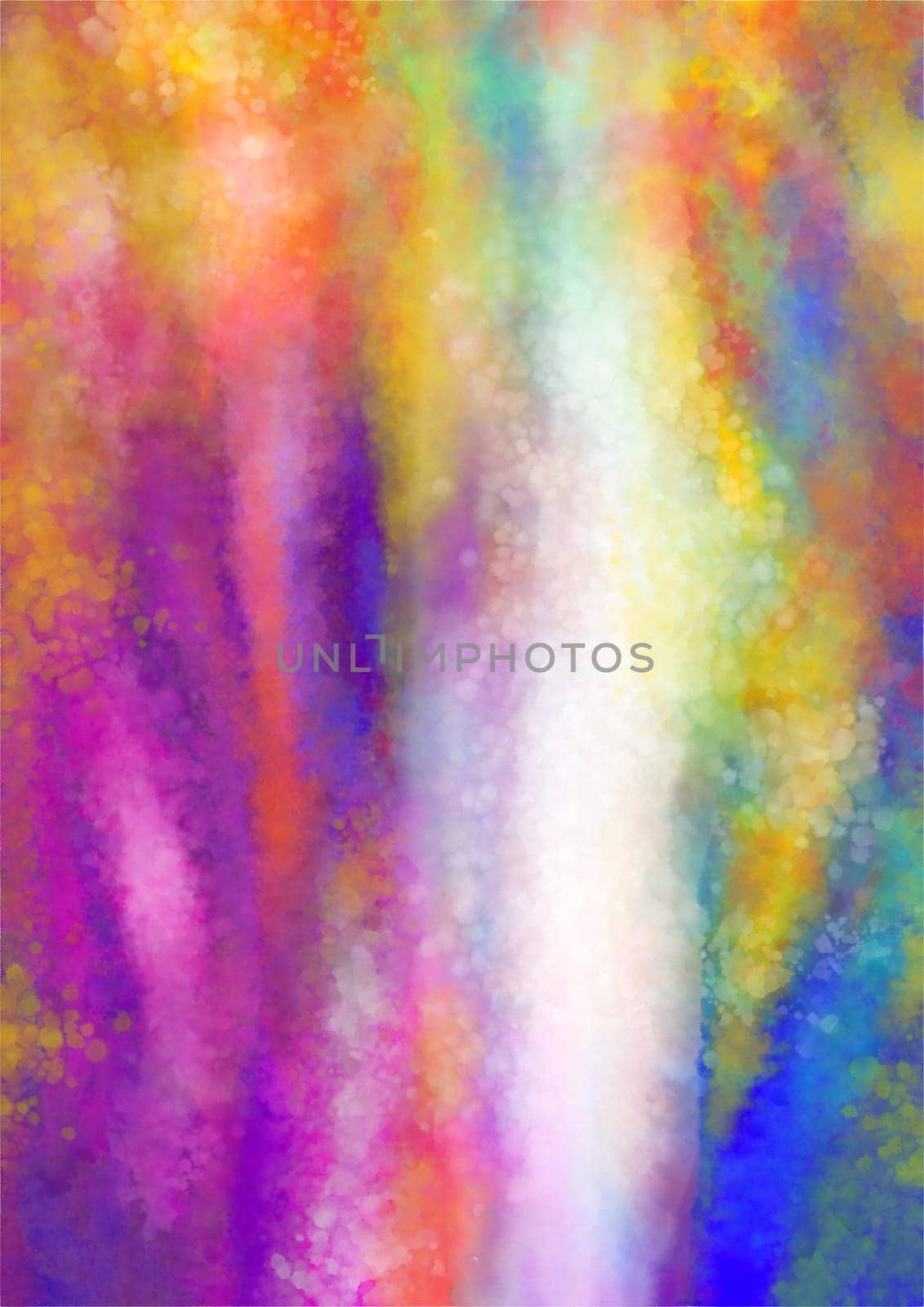 abstract watercolor digital painted textured background illustration in vibrant colors