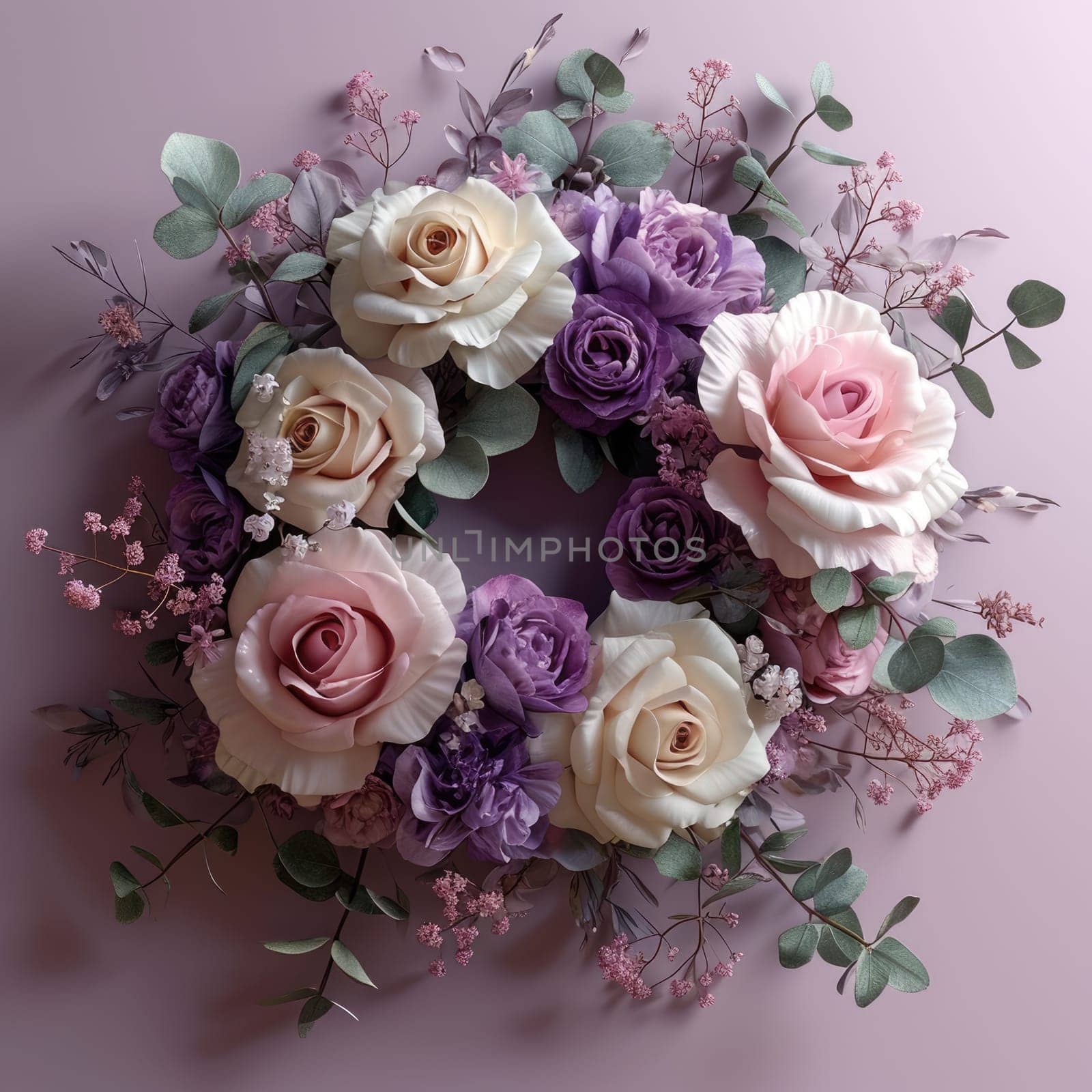 The group of the varies of the flower that has been put on the empty space of background or the blank wallpaper and a group of colourful flower form and arrange varies of the different shape. AIGX03.