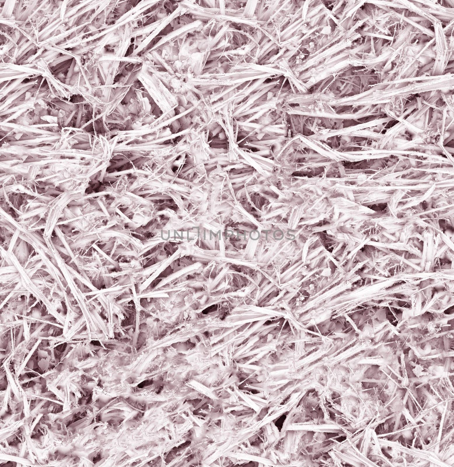 Abstract grey grunge-style background with stem fibers and irregularities close-up from above