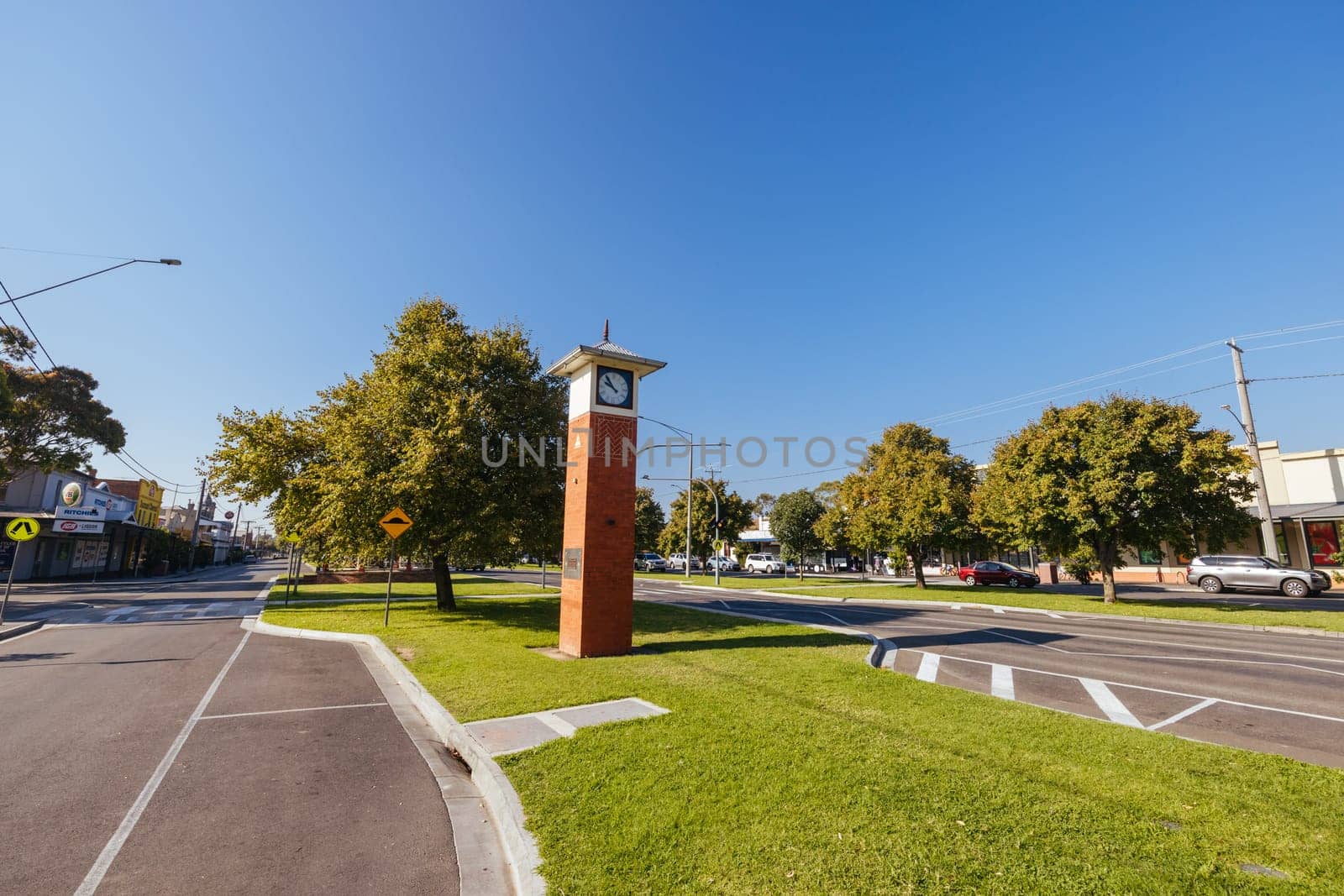 Township of Maffra in Victoria Australia by FiledIMAGE