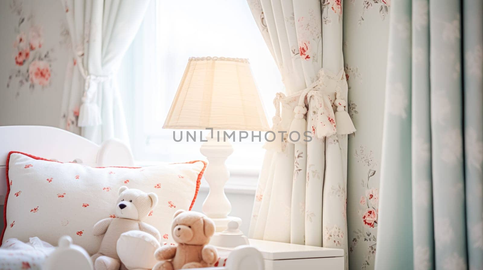 Baby room decor and interior design inspiration in the English countryside style cottage by Anneleven