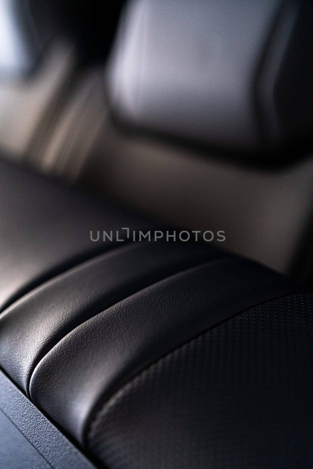 Detailed View of Tesla Cybertruck Luxurious Back Seats by arinahabich