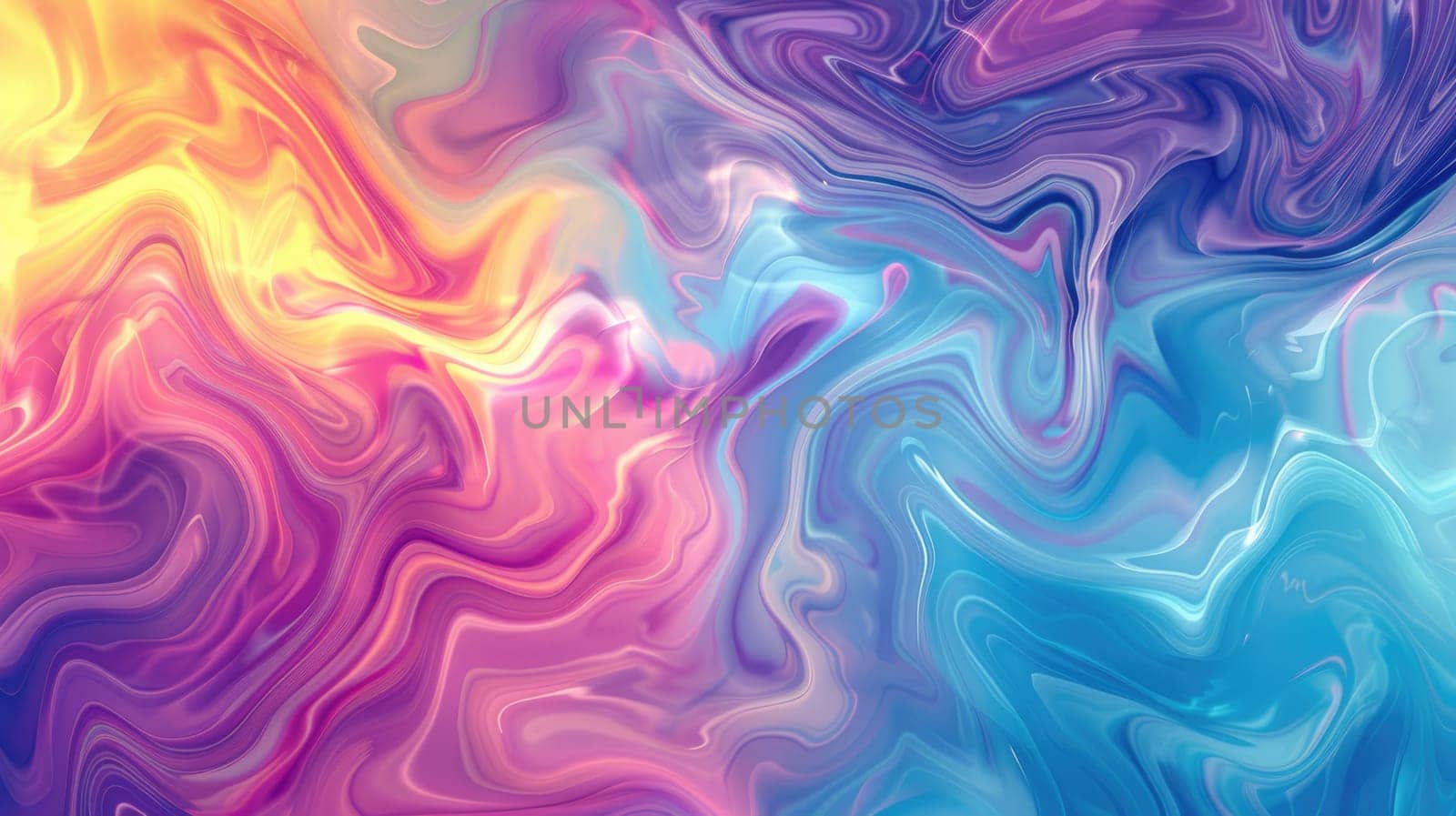 Colorful abstract painting with a smooth transition of colors AIG51A.