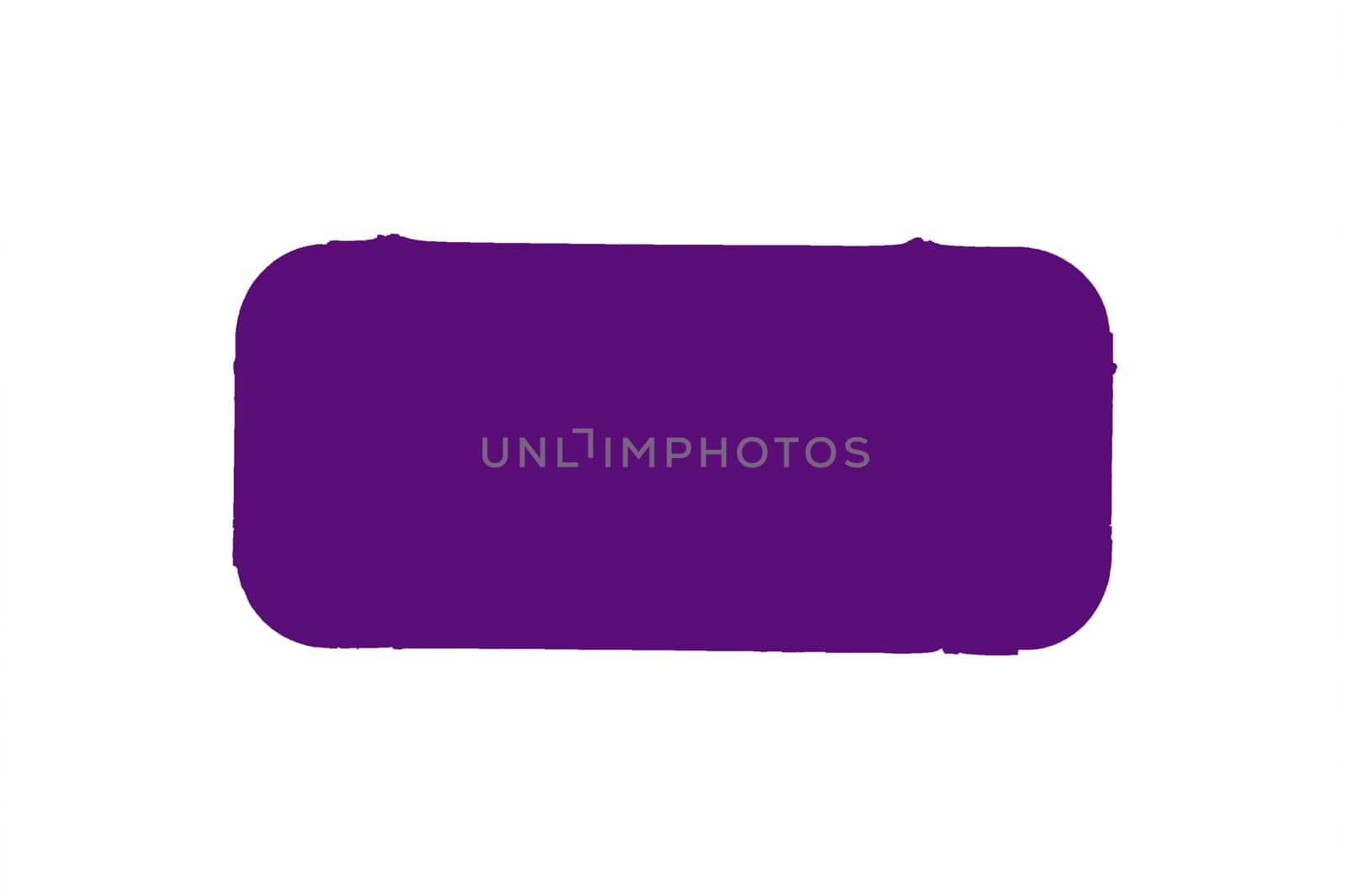Purple paper message, isolated on white background by EdVal