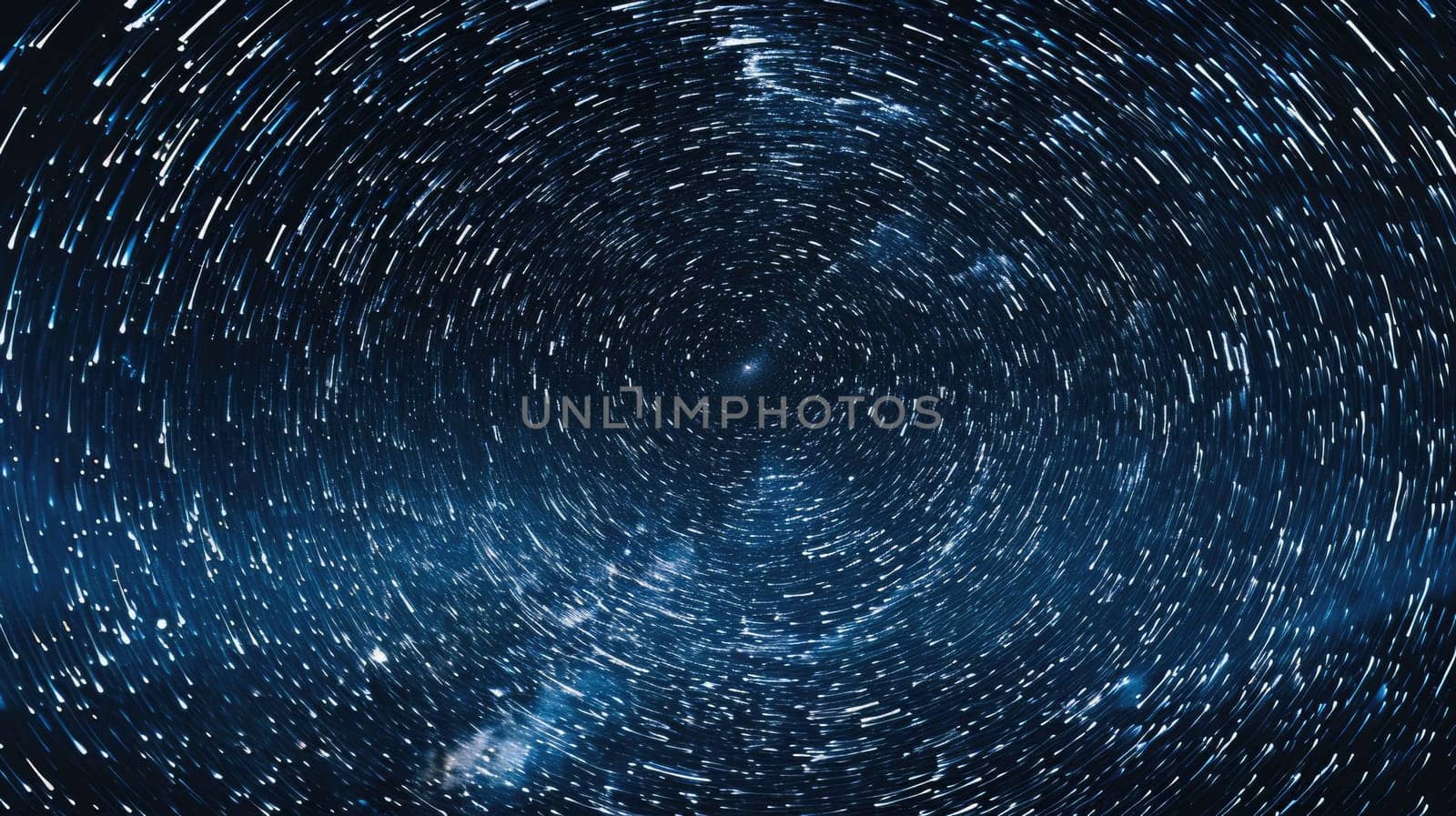 An electric blue sky filled with stars creates a mesmerizing pattern in the darkness of space. The event showcases the beauty of liquid precipitation through the lens of science AIG50