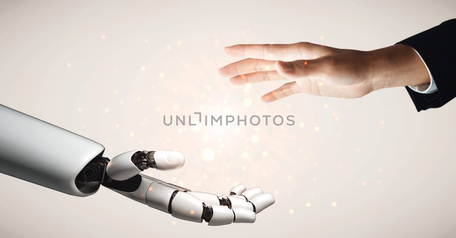 MLP 3D rendering artificial intelligence AI research of robot and cyborg development for future of people living. Digital data mining and machine learning technology design for computer brain.