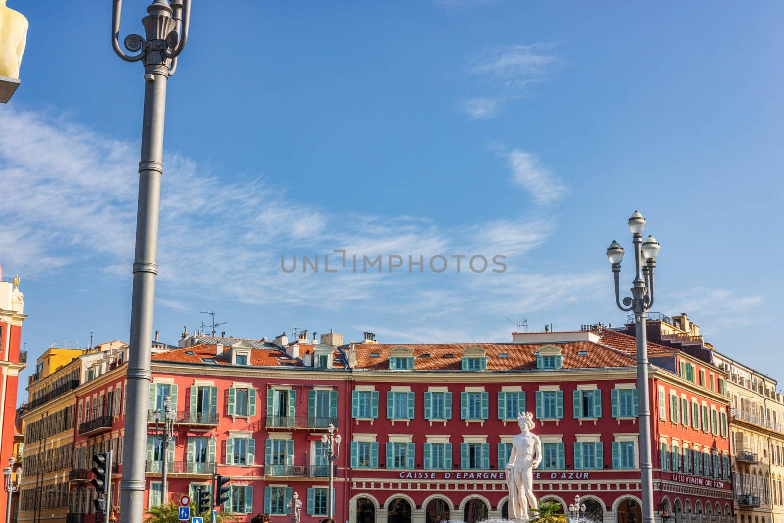 Iconic landmarks of Nice, France, Cote d'Azur, French Riviera