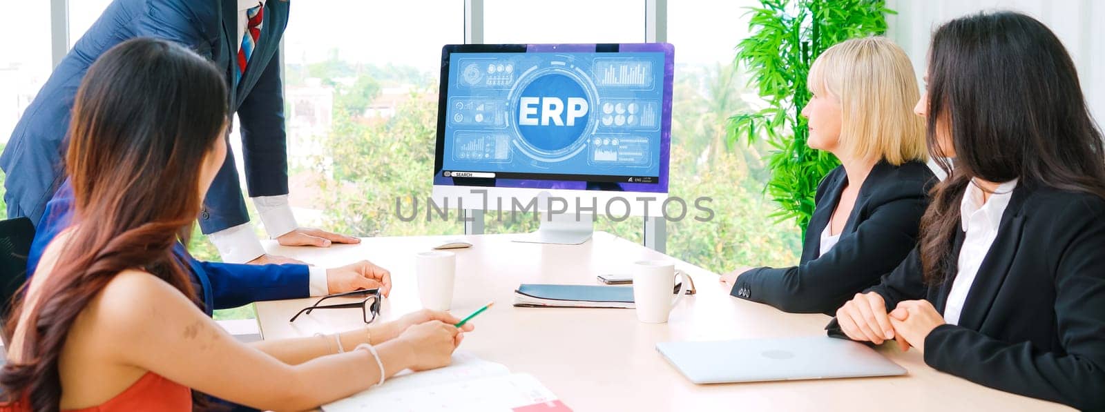 ERP enterprise resource planning software for modish business to plan the marketing strategy