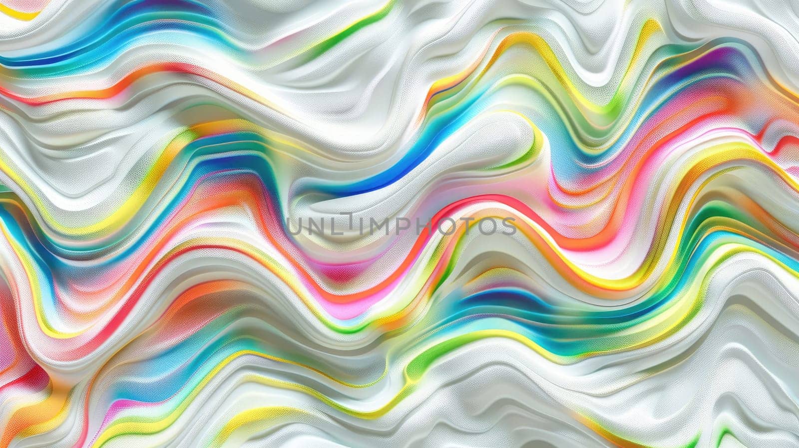 Colorful abstract waves AIG51A.