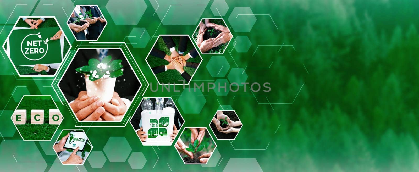 Green business ESG management tool to save world future concept model case idea to deal with bio carbon waste cycle data for better day of city life while building jobs, money, LCA tax and profit .