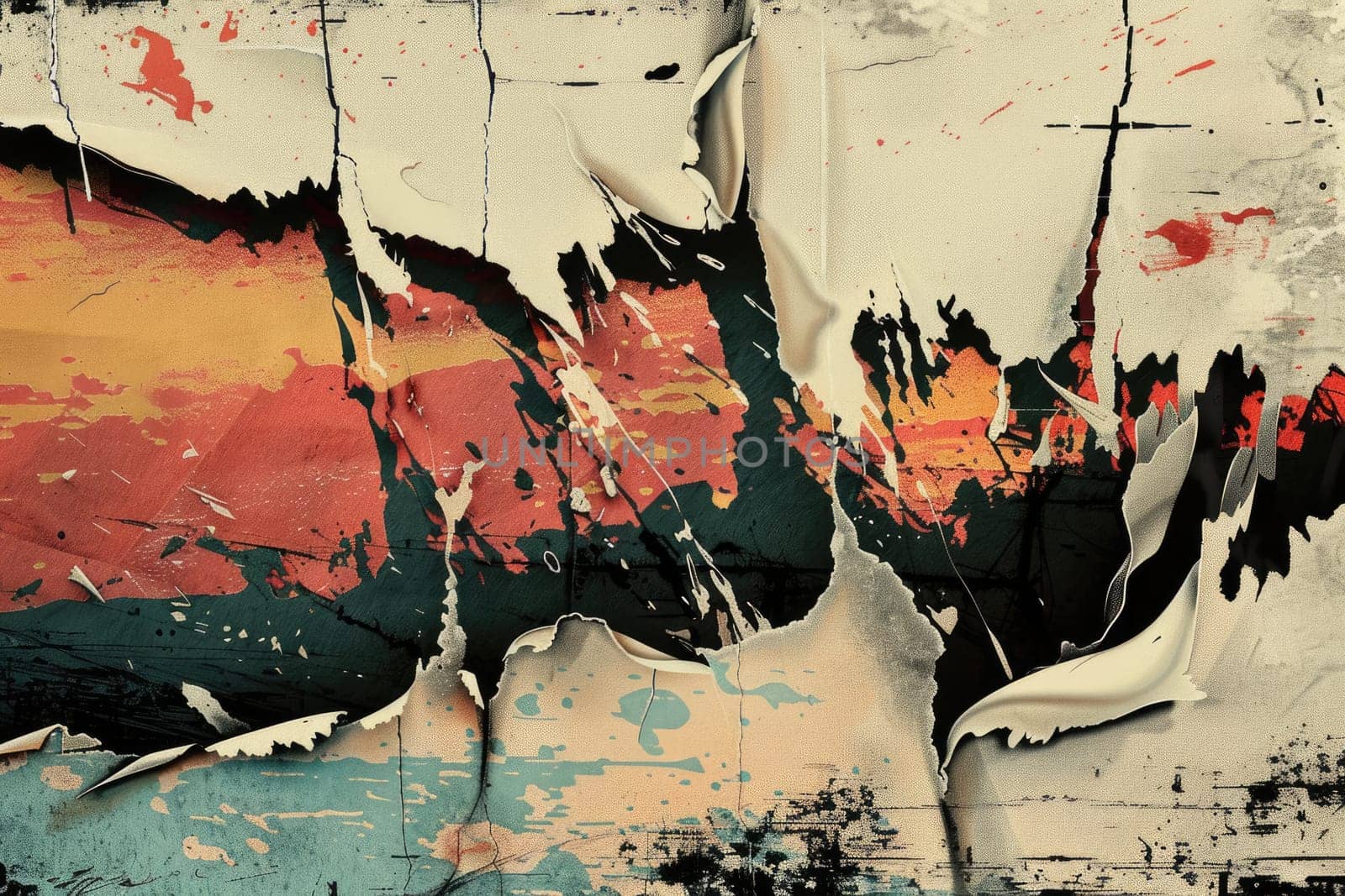 torn paper grunge texture AIG51A.