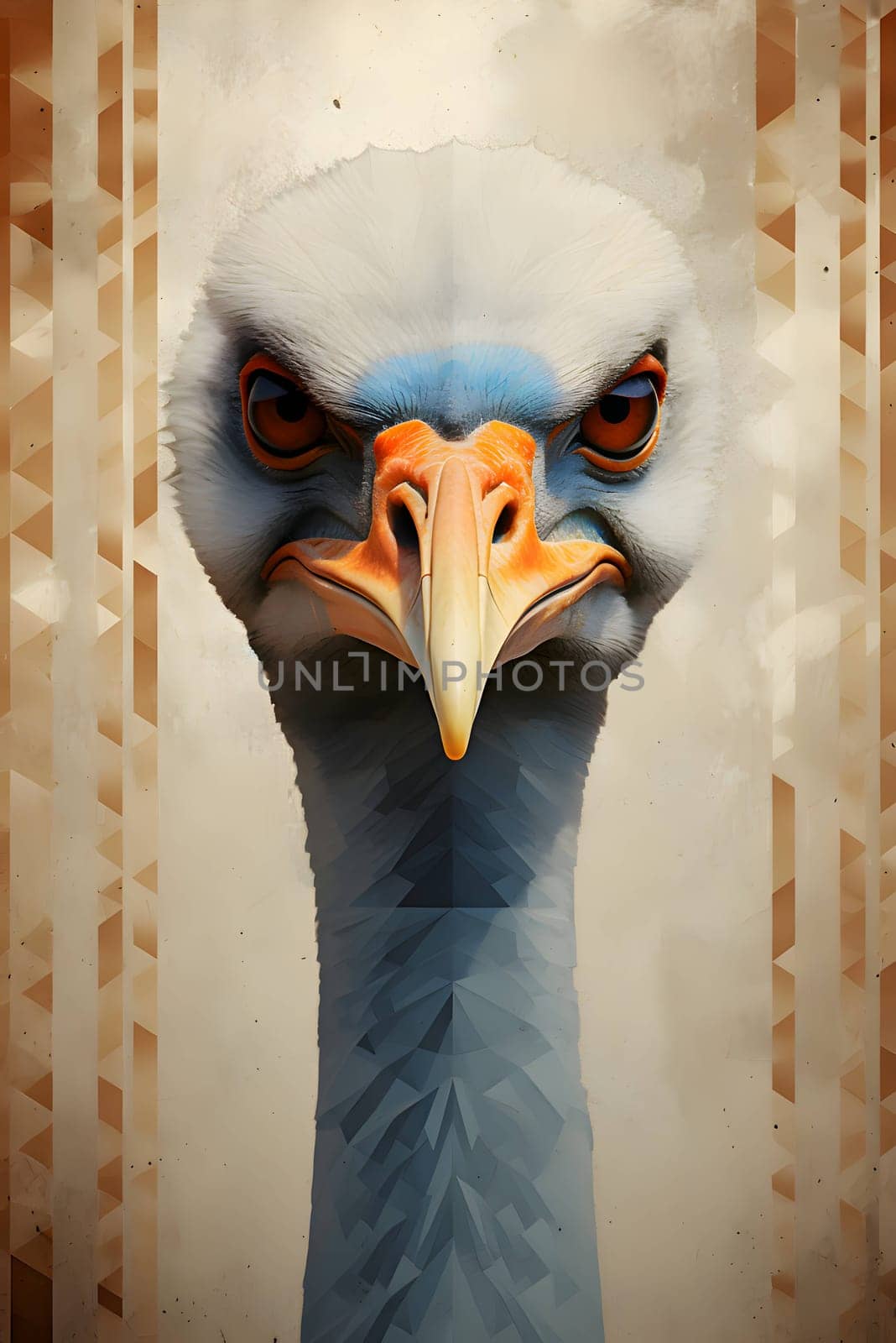 Digital illustration of an american bald eagle in digital art style. by ThemesS