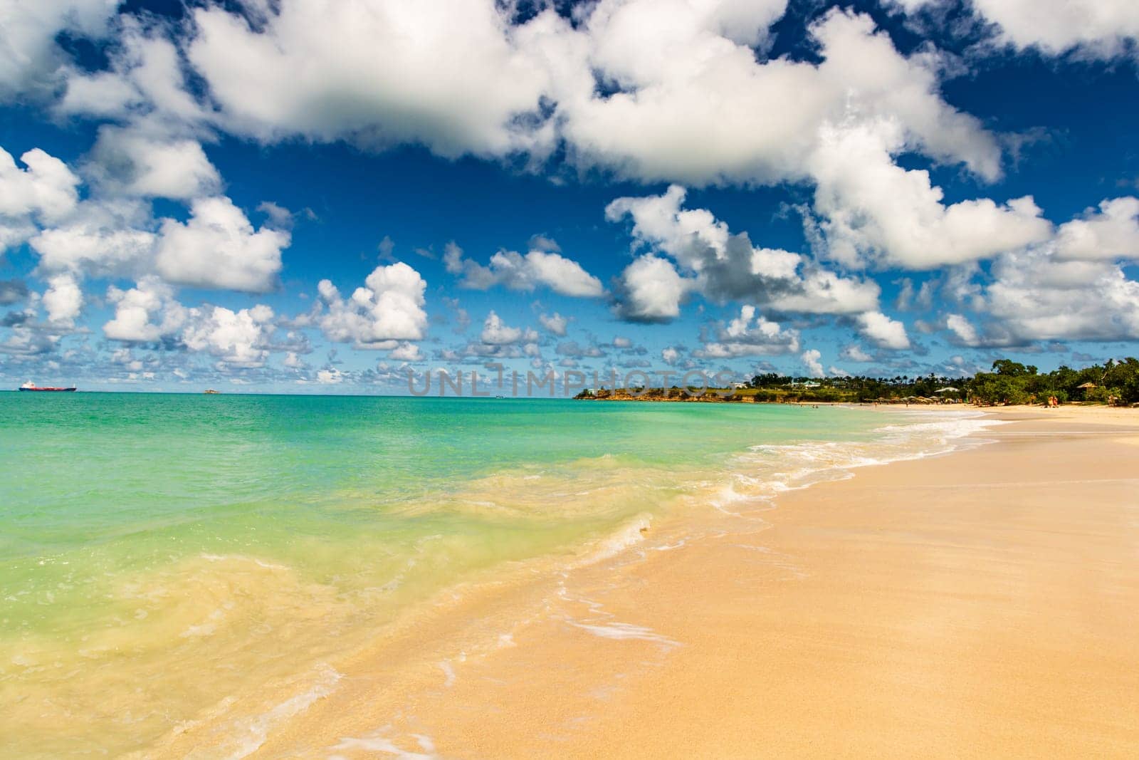 Caribbean beach - Antigua Island by vladispas