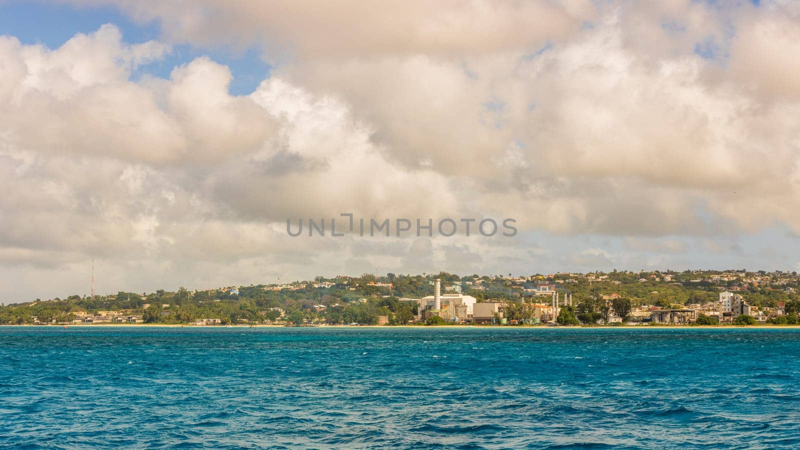 Barbados Island's Sandy Paradise Beach, Caribbean Island by vladispas