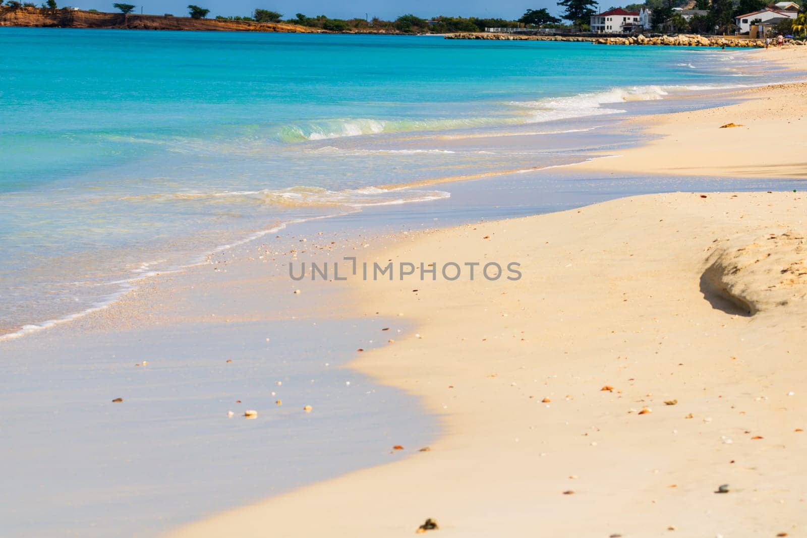 Caribbean beach - Antigua Island by vladispas