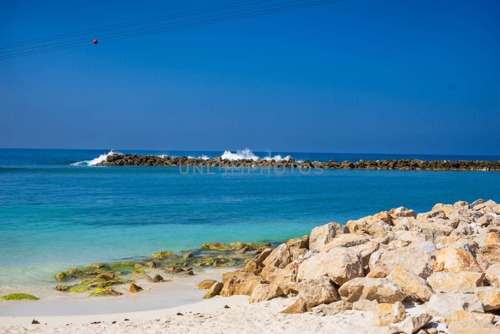 Labadee exotic tropical beach, Haiti, Caribbean Sea