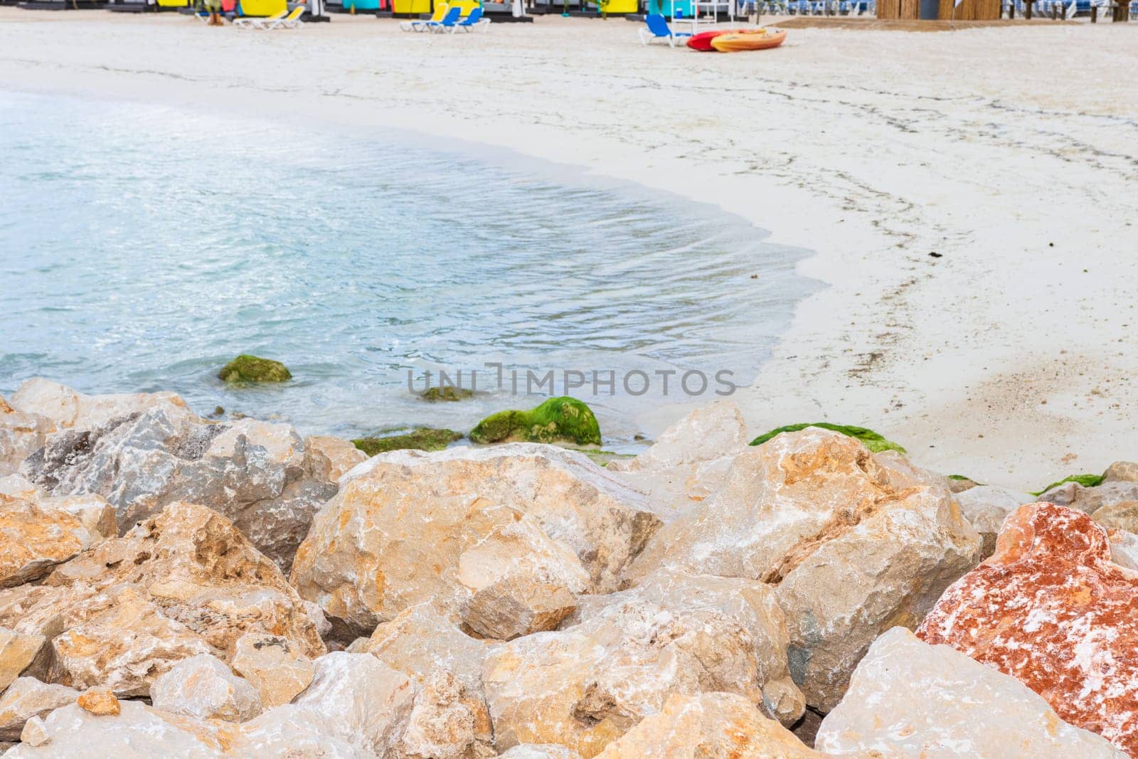 Labadee exotic tropical beach, Haiti, Caribbean Sea