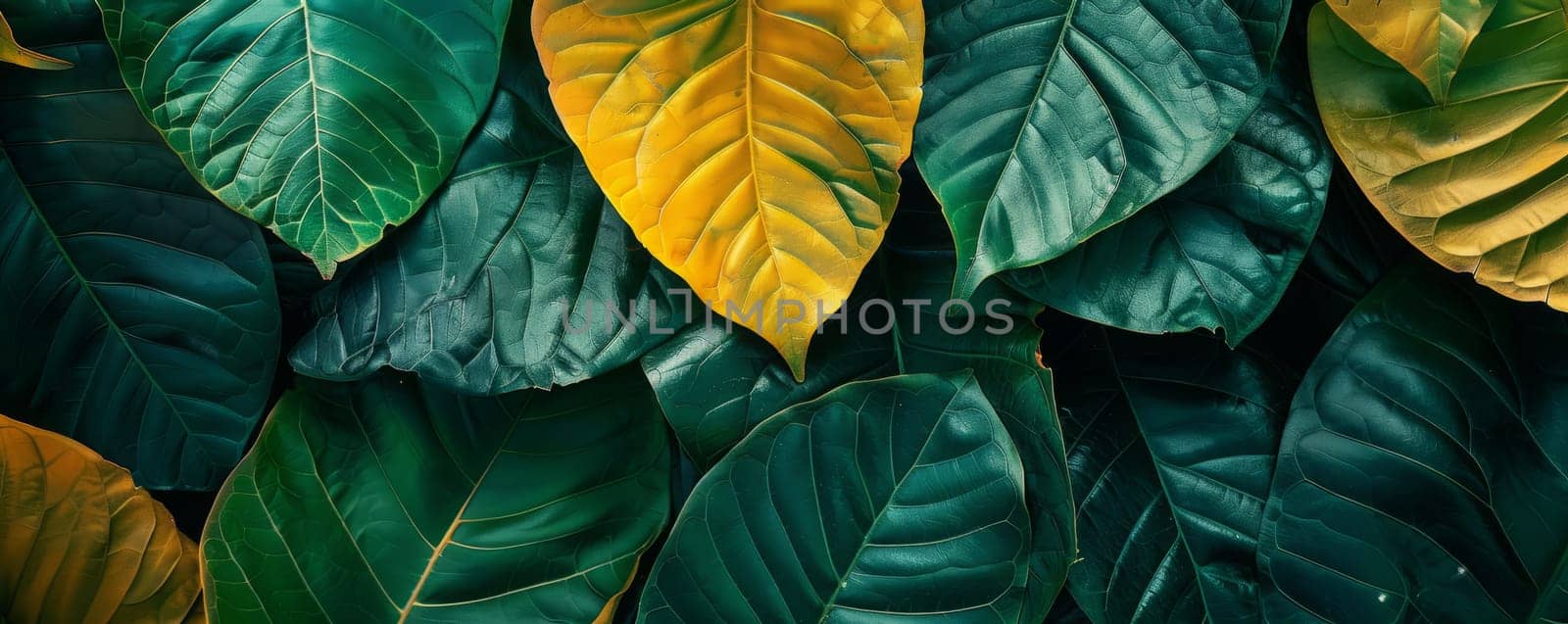 Colorful Monstera leafs background suitable for wallpaper or to represent as backdrop or mockup