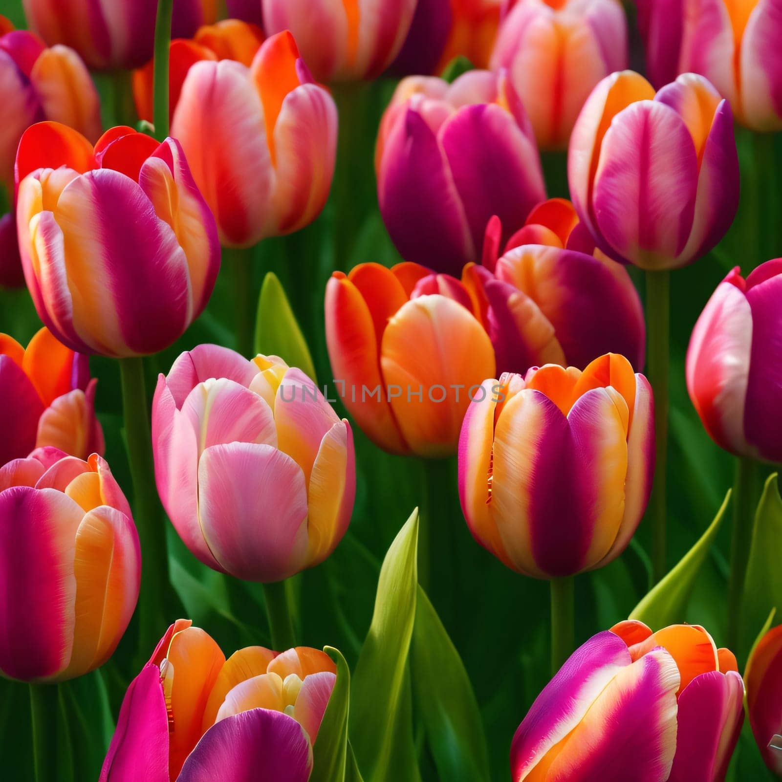 Realistic detailed colorful tulips buds set for content creation or decoration.,tulip flower by antoksena